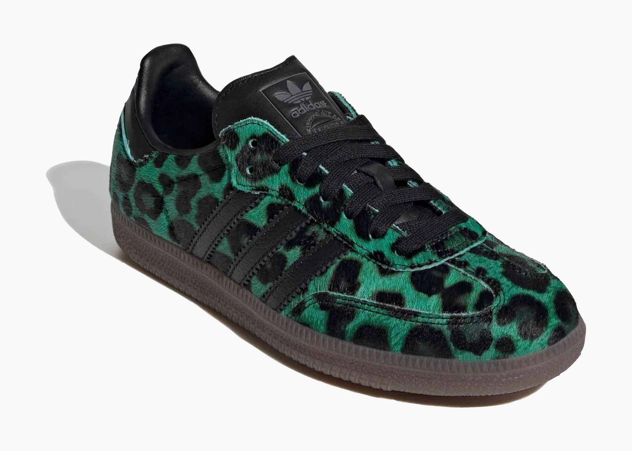 Adidas Samba OG Leopard Semi Screaming Green (W) HQ9374 Hype Clothinga Limited Edition