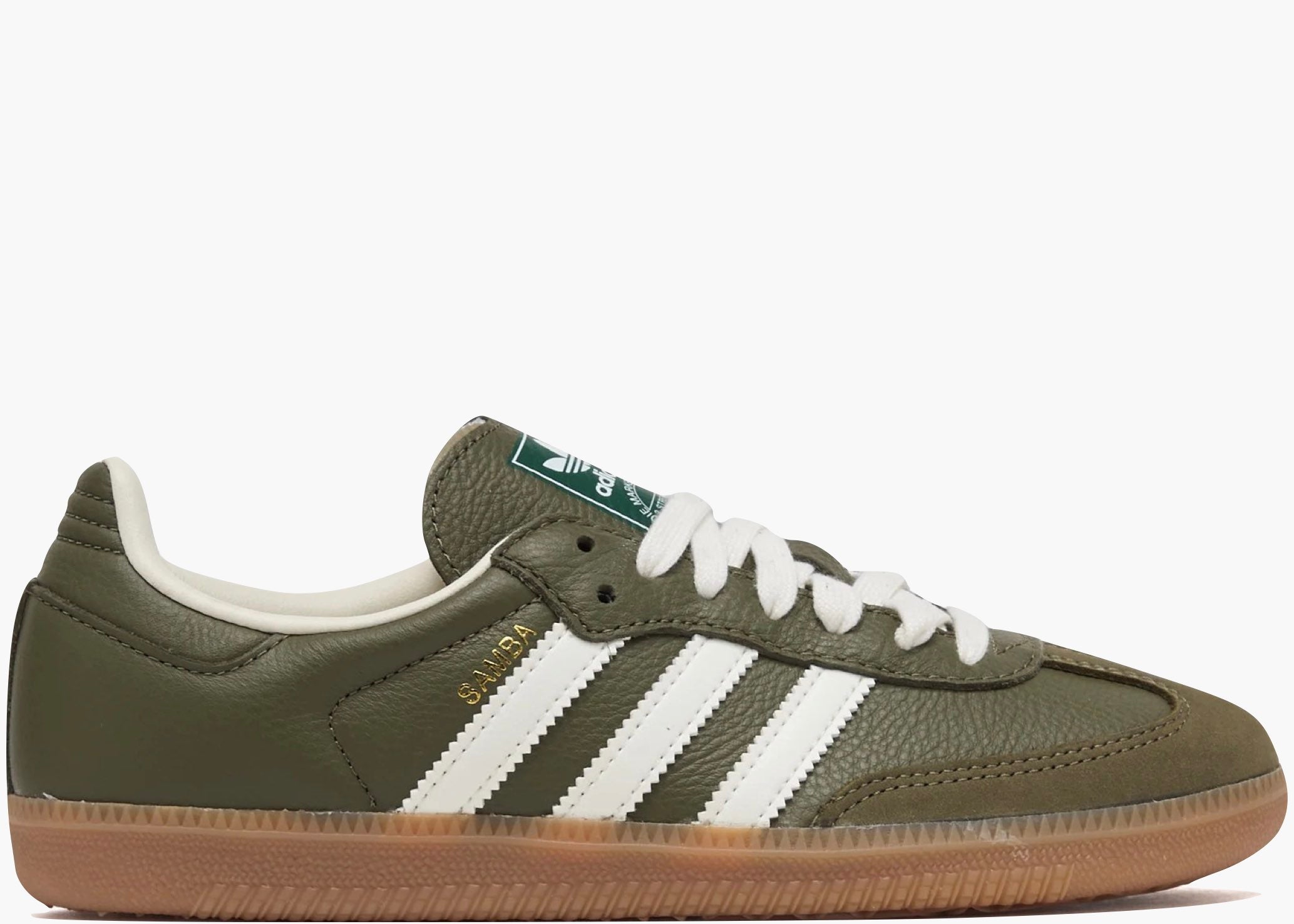 Adidas Samba OG Medium Raw Khaki Gum JR0890 Hype Clothinga Limited Edition