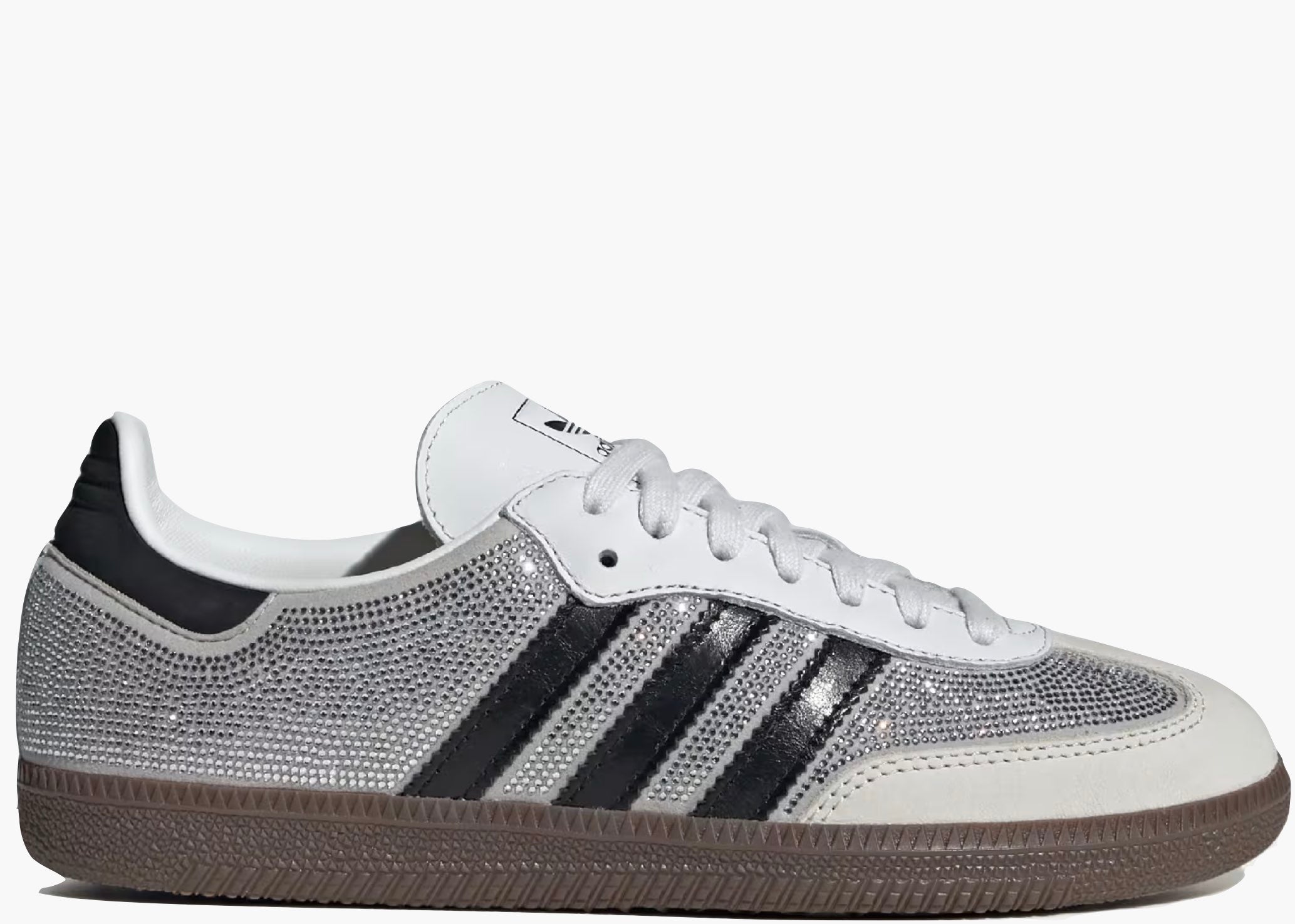 Adidas Samba OG Rhinestone Crystal White Silver (W)  IH9055 Hype Clothinga Limited Edition..