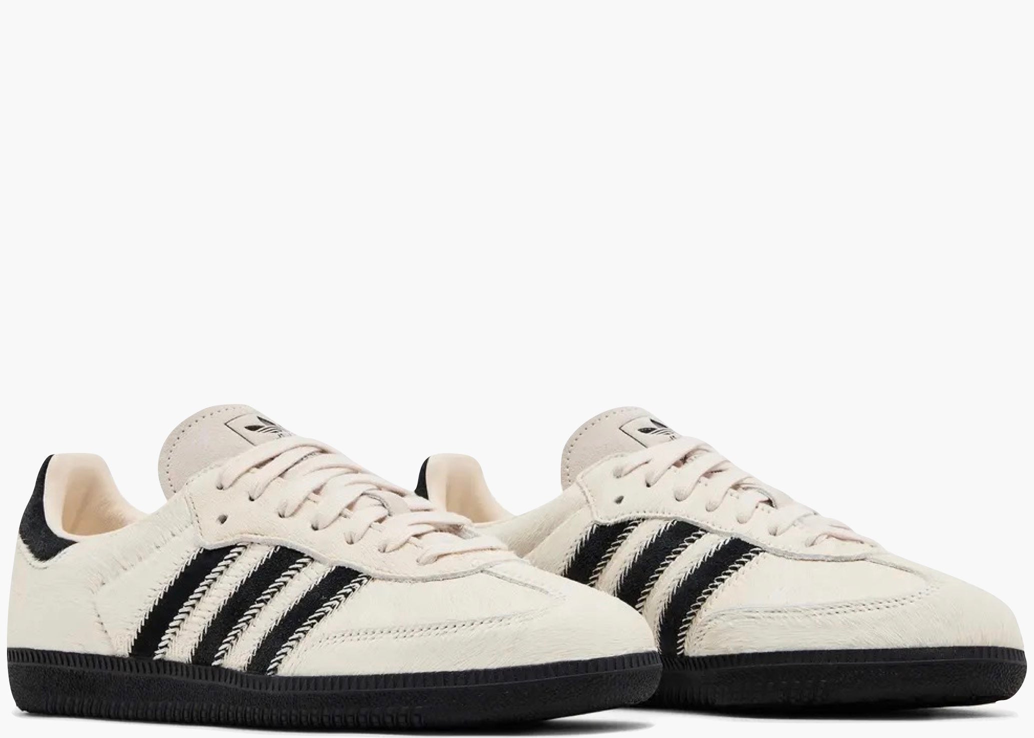 Adidas Samba OG Wonder White Black Pony (W) JP5329 Hype Clothinga Limited Edition