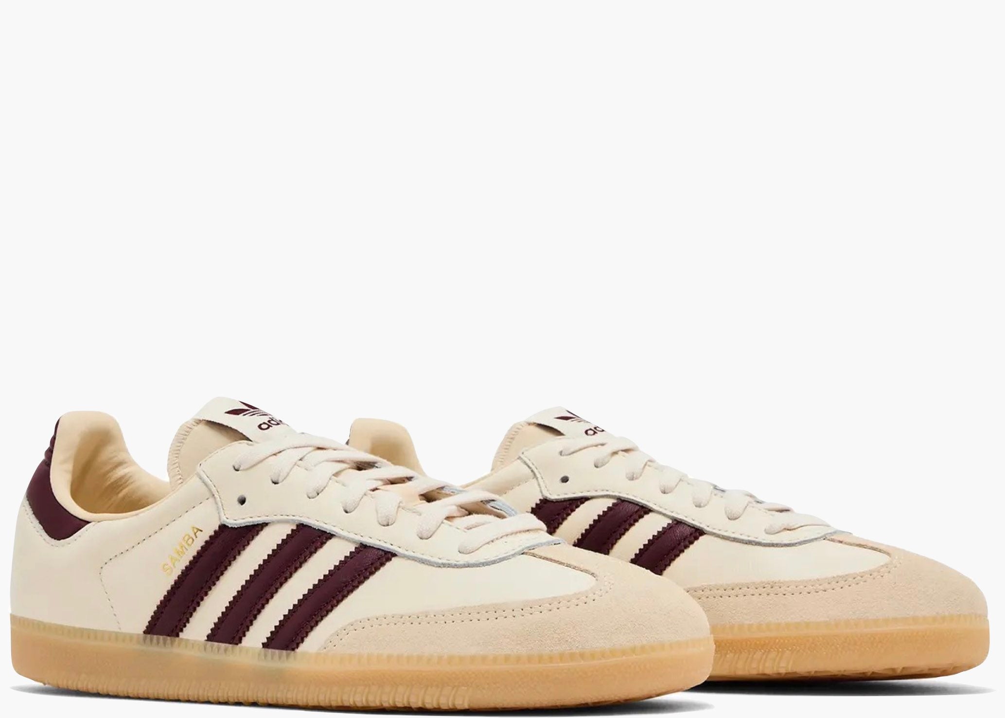 Adidas Samba OG Wonder White Shadow Red JS3830 Hype Clothinga Limited Edition