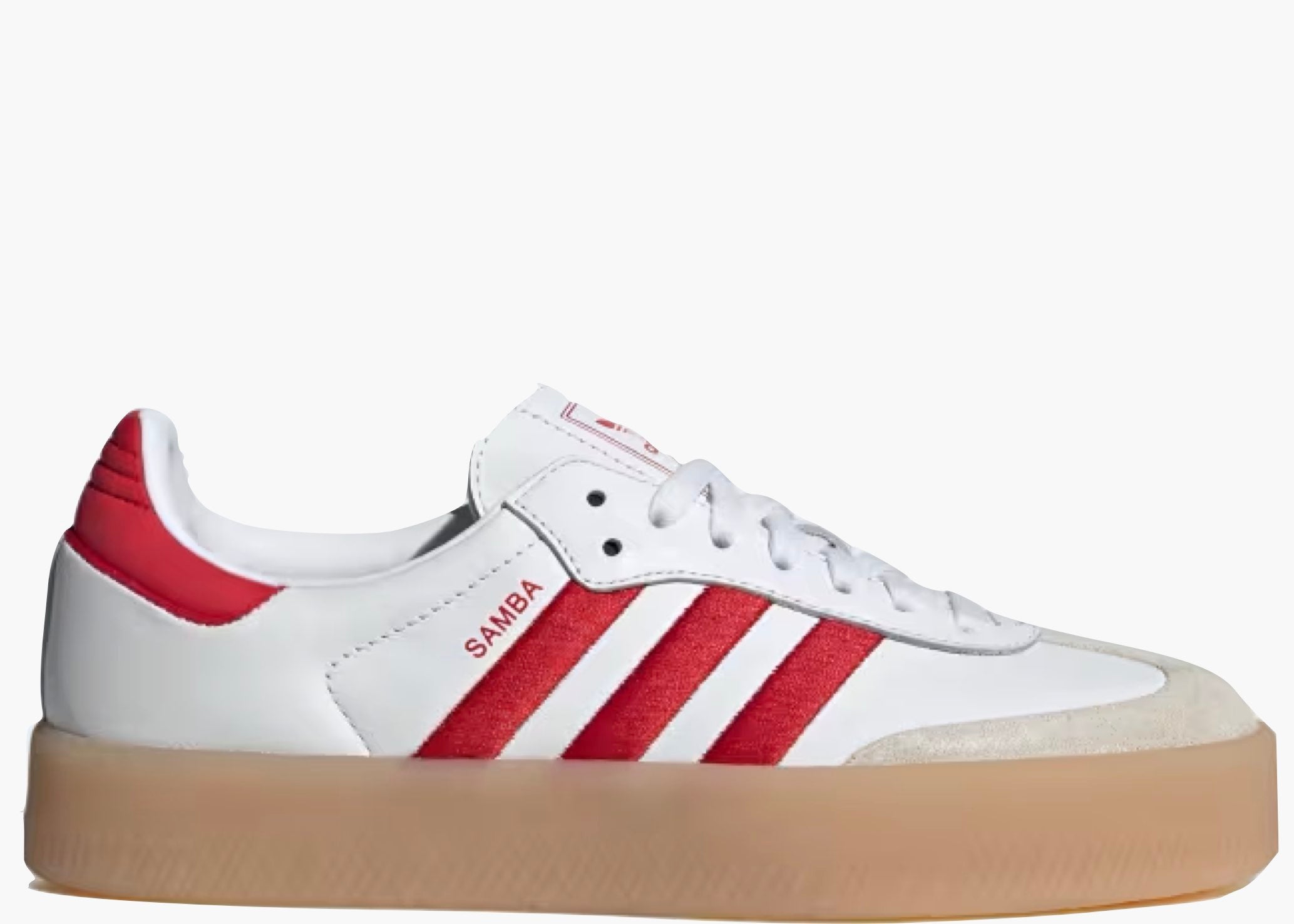 Adidas Sambae White Better Scarlet Gum