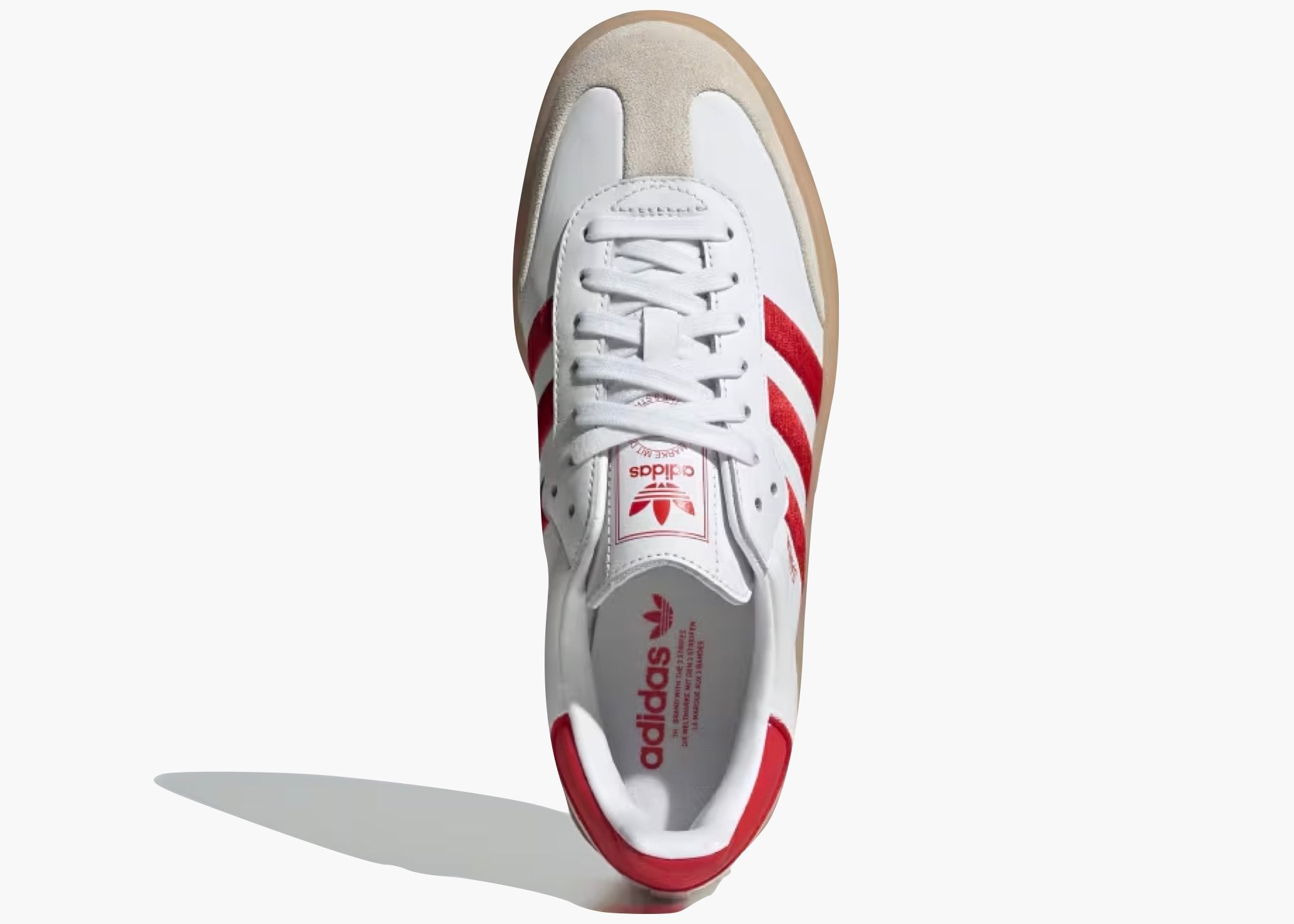 Adidas Sambae White Better Scarlet Gum