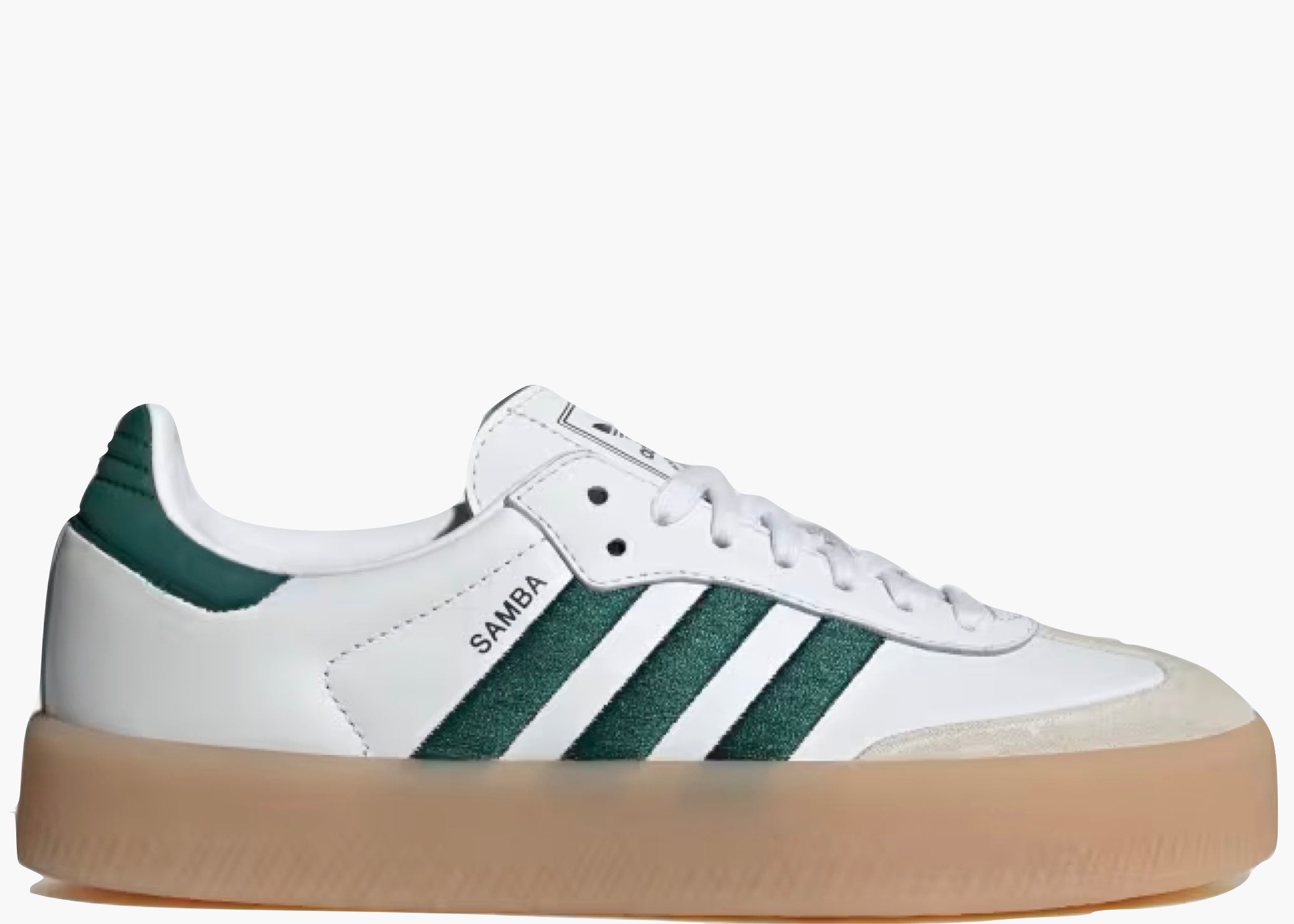 Adidas Sambae White Collegiate Green Gum ID0440 Hype Clothinga Limited Edition