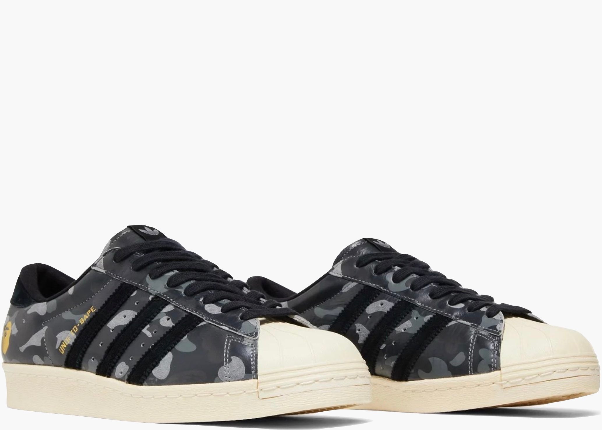 Adidas Superstar 80s Undefeated Bape Black Camo S74774 Hype Clothinga Limited Edition