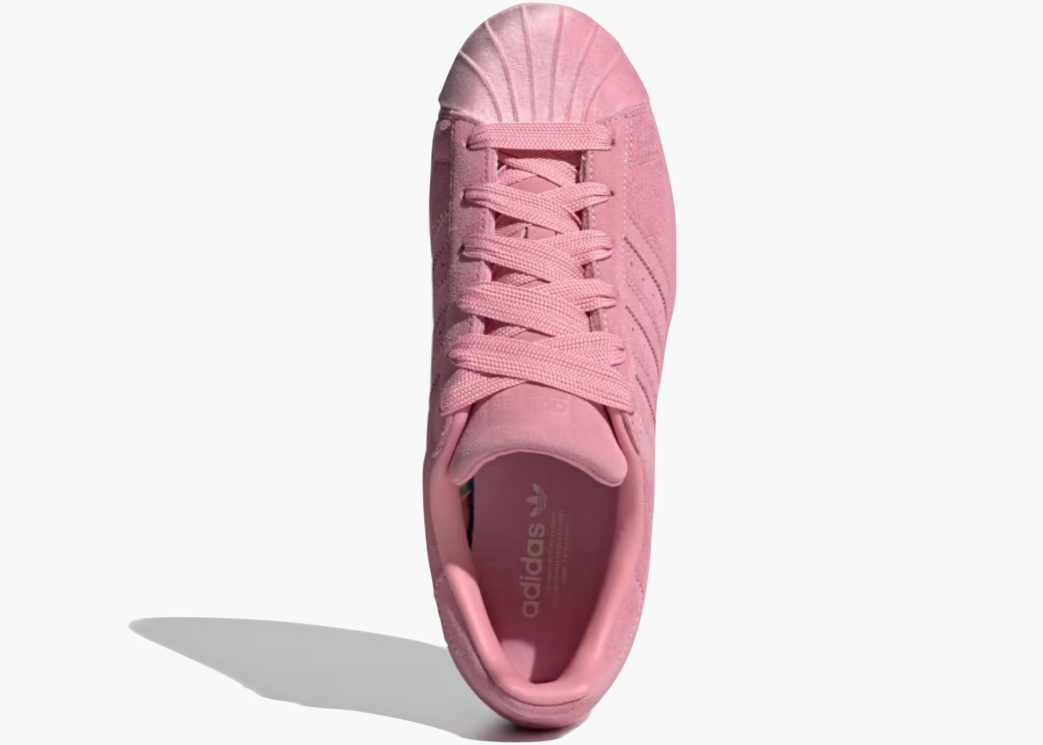 Adidas superstar clear pink on sale