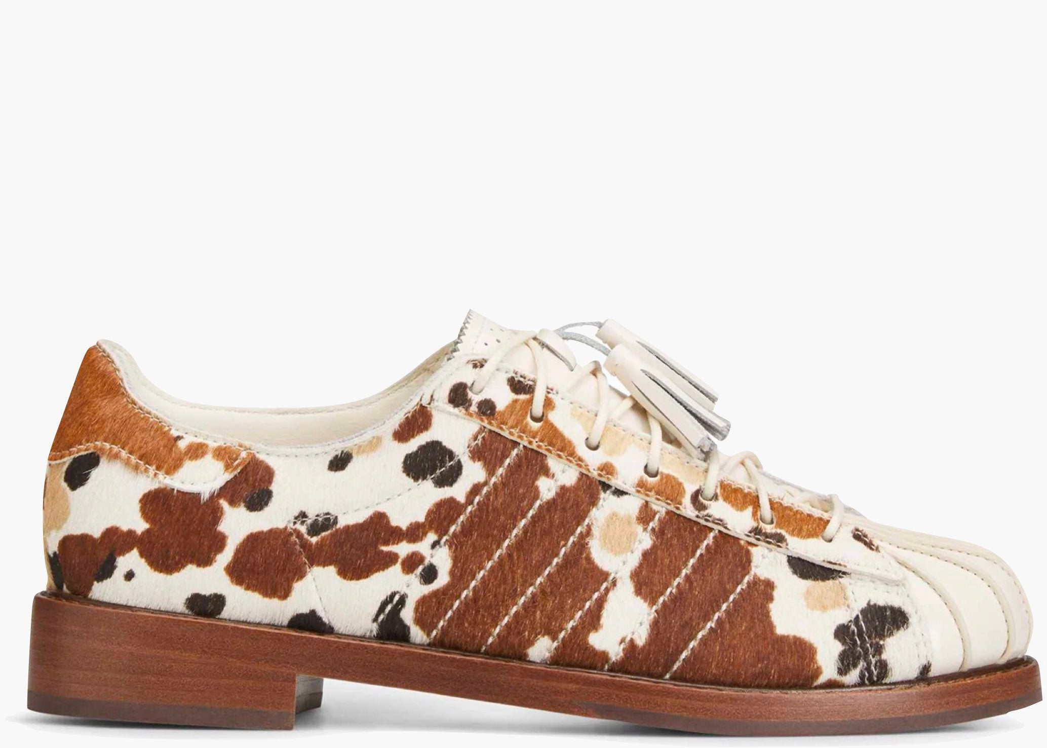 Adidas Superstar Dress Shoe CLOT by Edison Chen Cow Print JS5024 Hype Clothinga Limited Edition