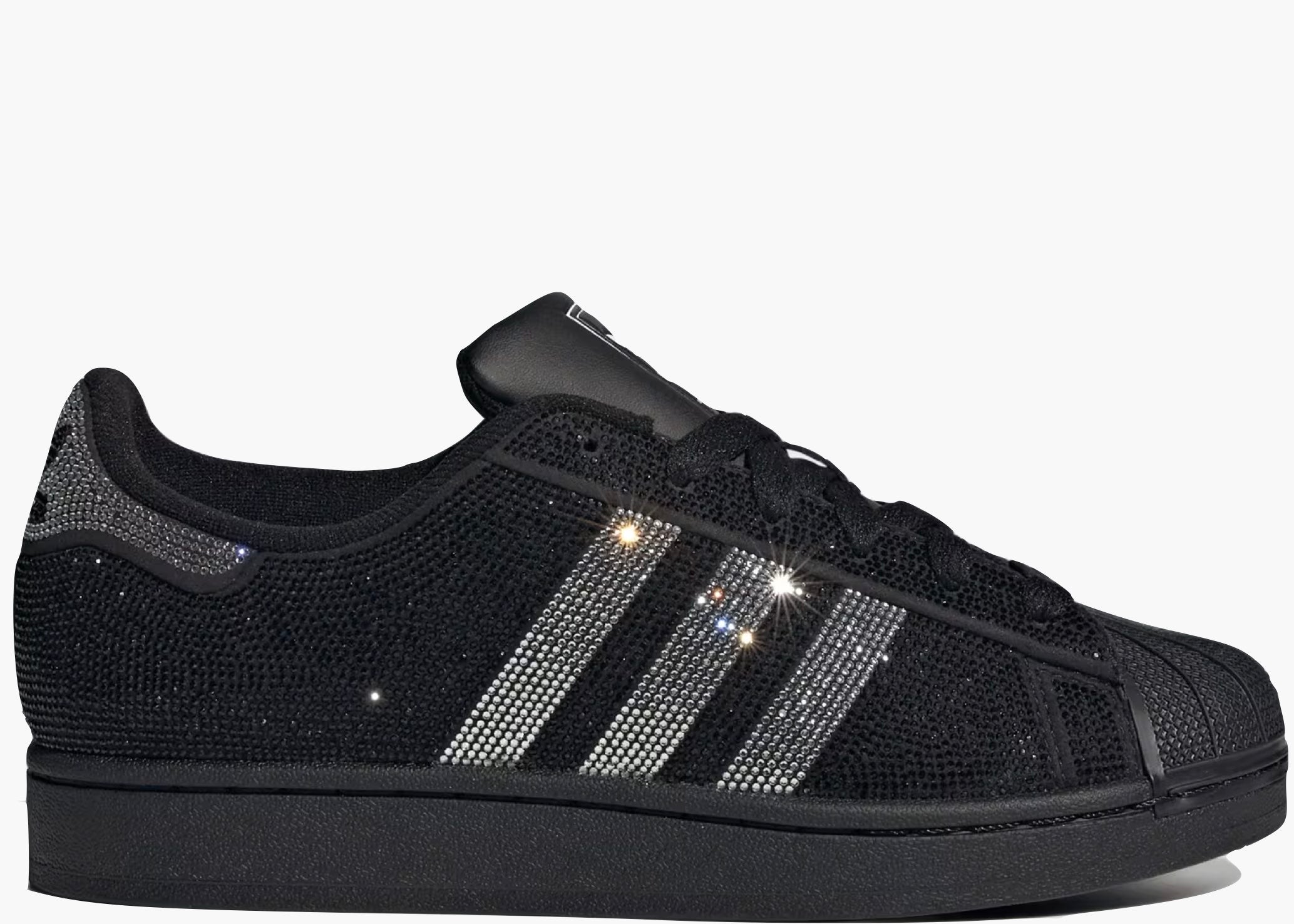 Adidas Superstar II Rhinestone Black Silver (W) IH4200 Hype Clothinga Limited Edition