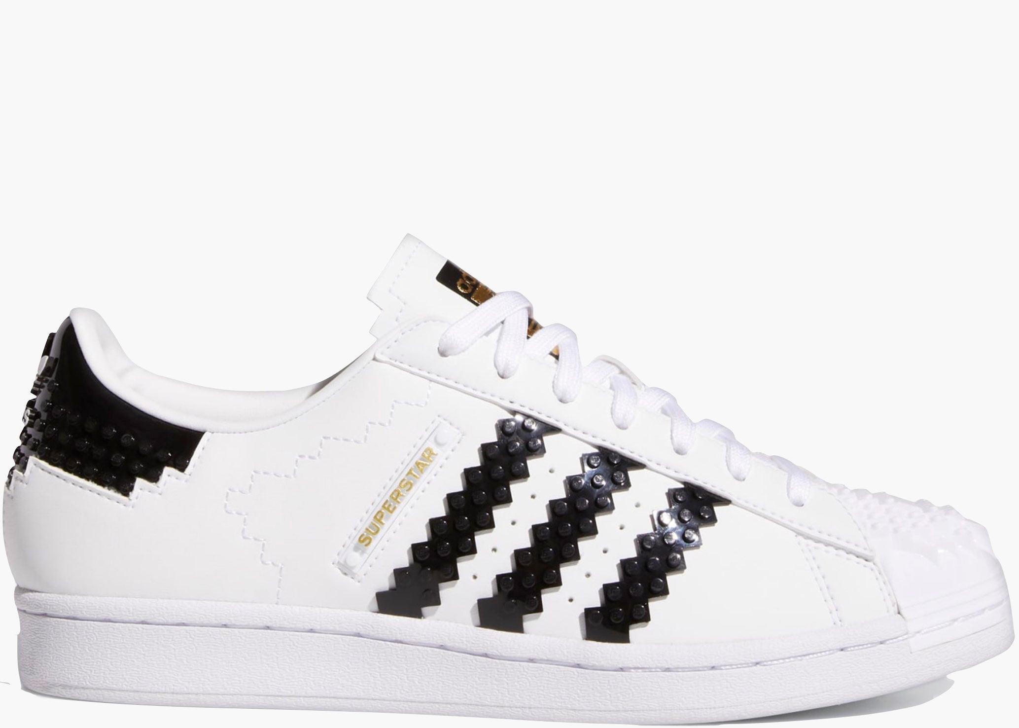 Adidas Superstar Lego White Black
