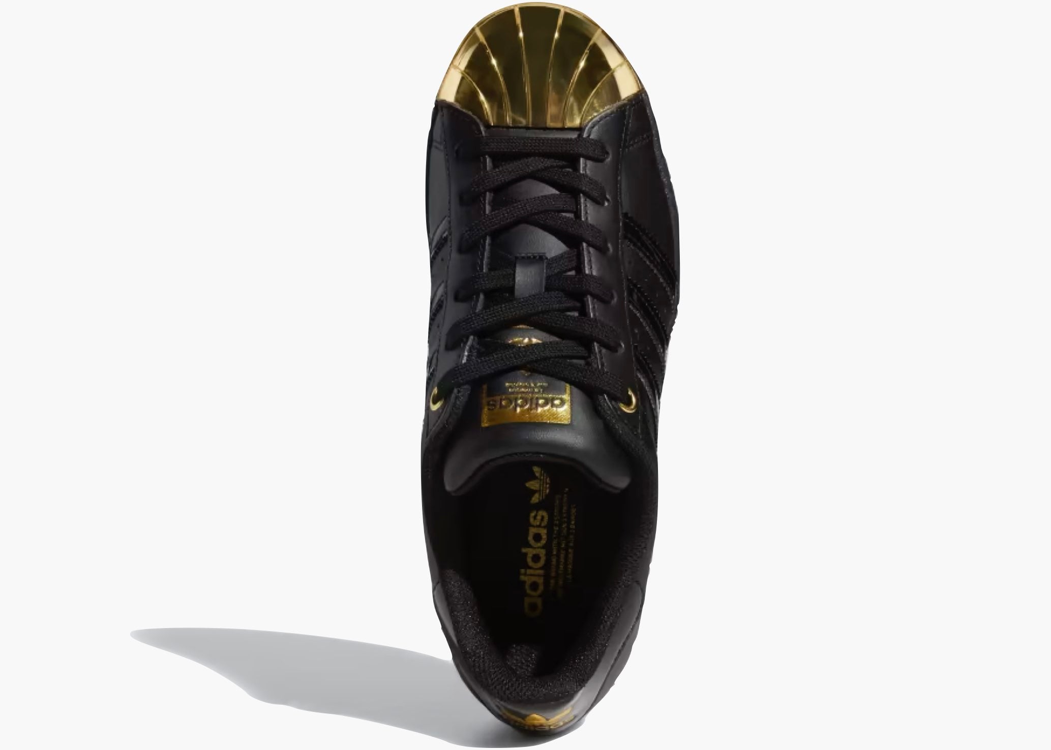 Adidas Superstar Metal Toe Black Gold Metallic (W) FV3305 Hype Clothinga Limited Edition