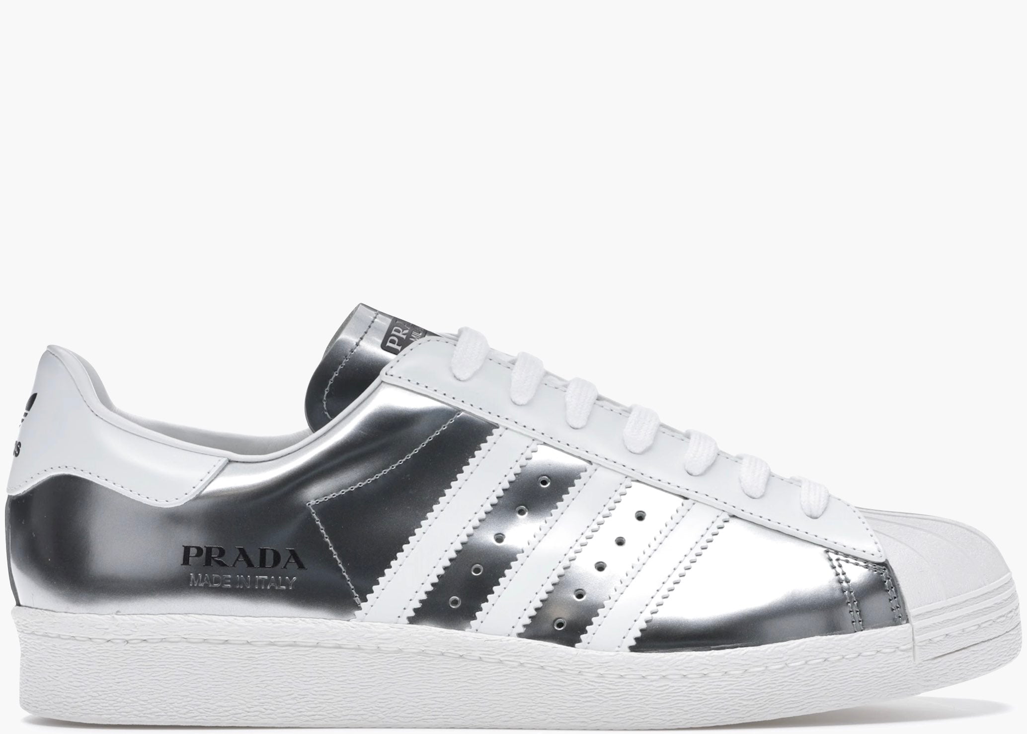 Adidas Superstar Prada Silver FX4546 Hype Clothinga