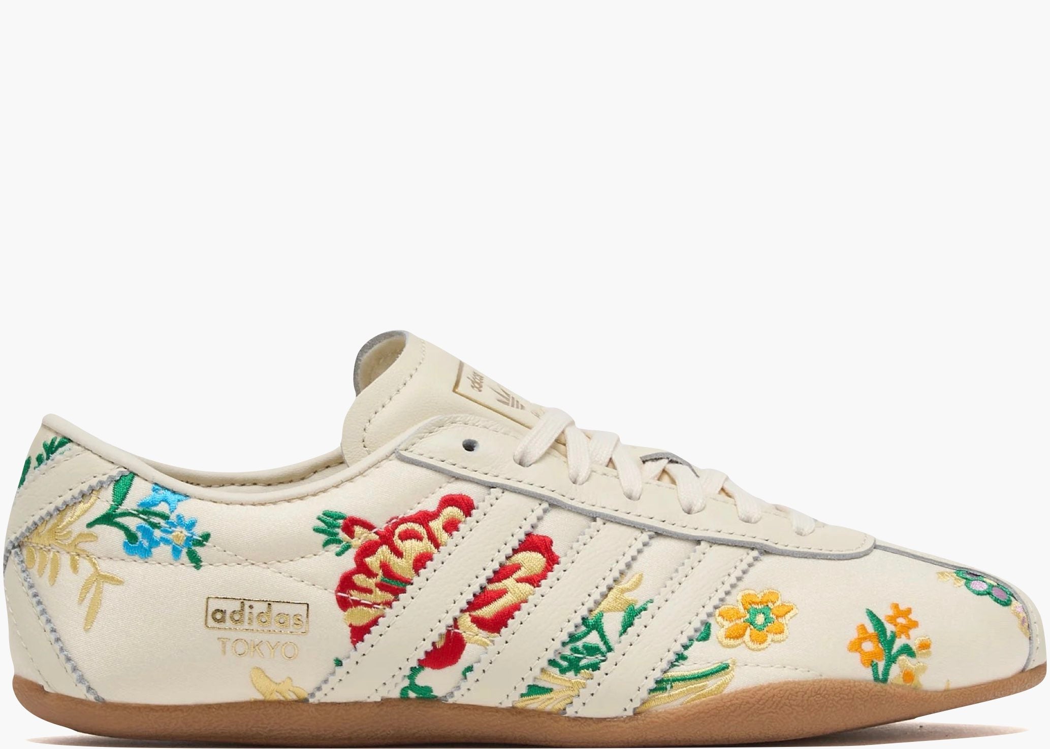 Adidas Tokyo Crew White Floral Embroidery (W) JQ1687 Hype Clothinga Limited Edition