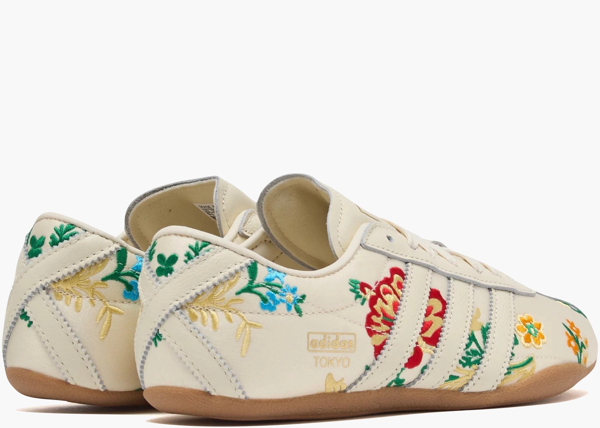 Adidas Tokyo Crew White Floral Embroidery (W) JQ1687 Hype Clothinga Limited Edition