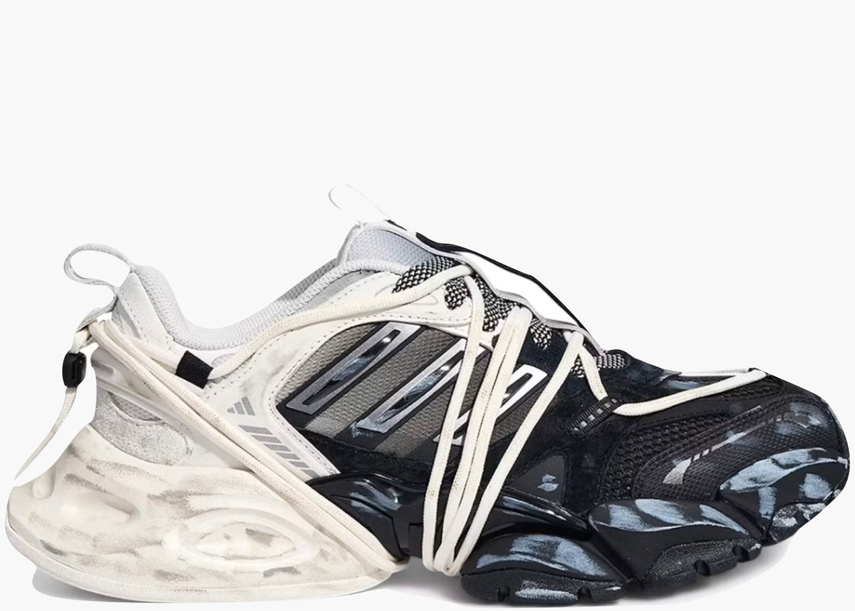 Adidas XLG Runner Deluxe 2.0 Black Iron Metallic KZ7201 Hype Clothinga Limited Edition