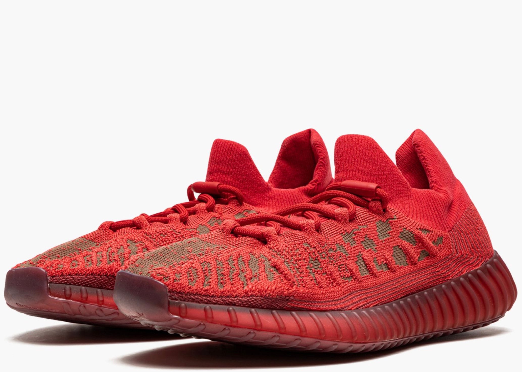L' Adidas Yeezy 350 V2 CMPCT Slate Red | Hype Clothinga 