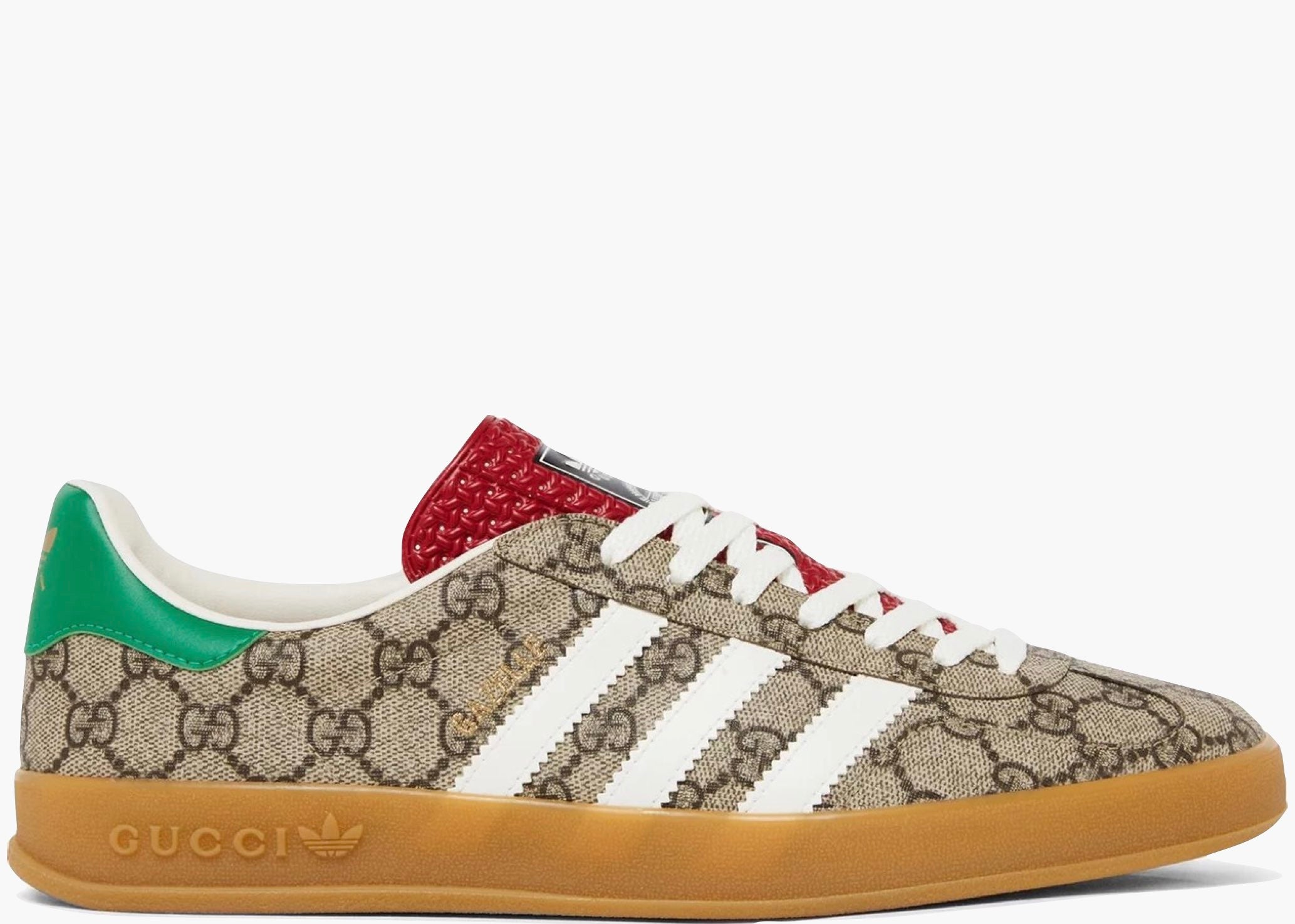 Adidas x Gucci Gazelle Beige GG Monogram IE2262 Hype Clothinga Limited Edition