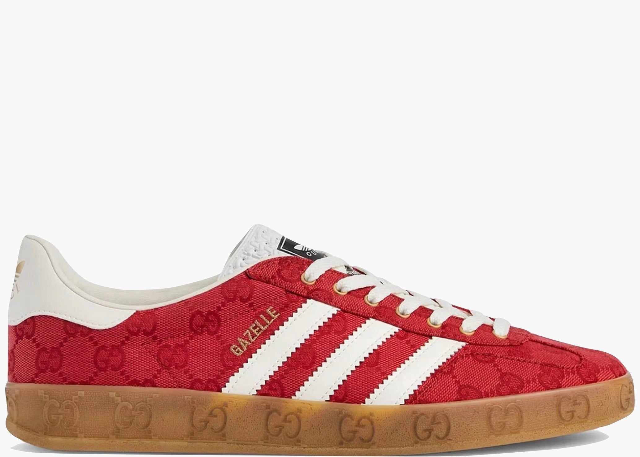  Adidas x Gucci Gazelle Original GG Red737967 FAAW3 6451 Hype Clothinga Limited Edition