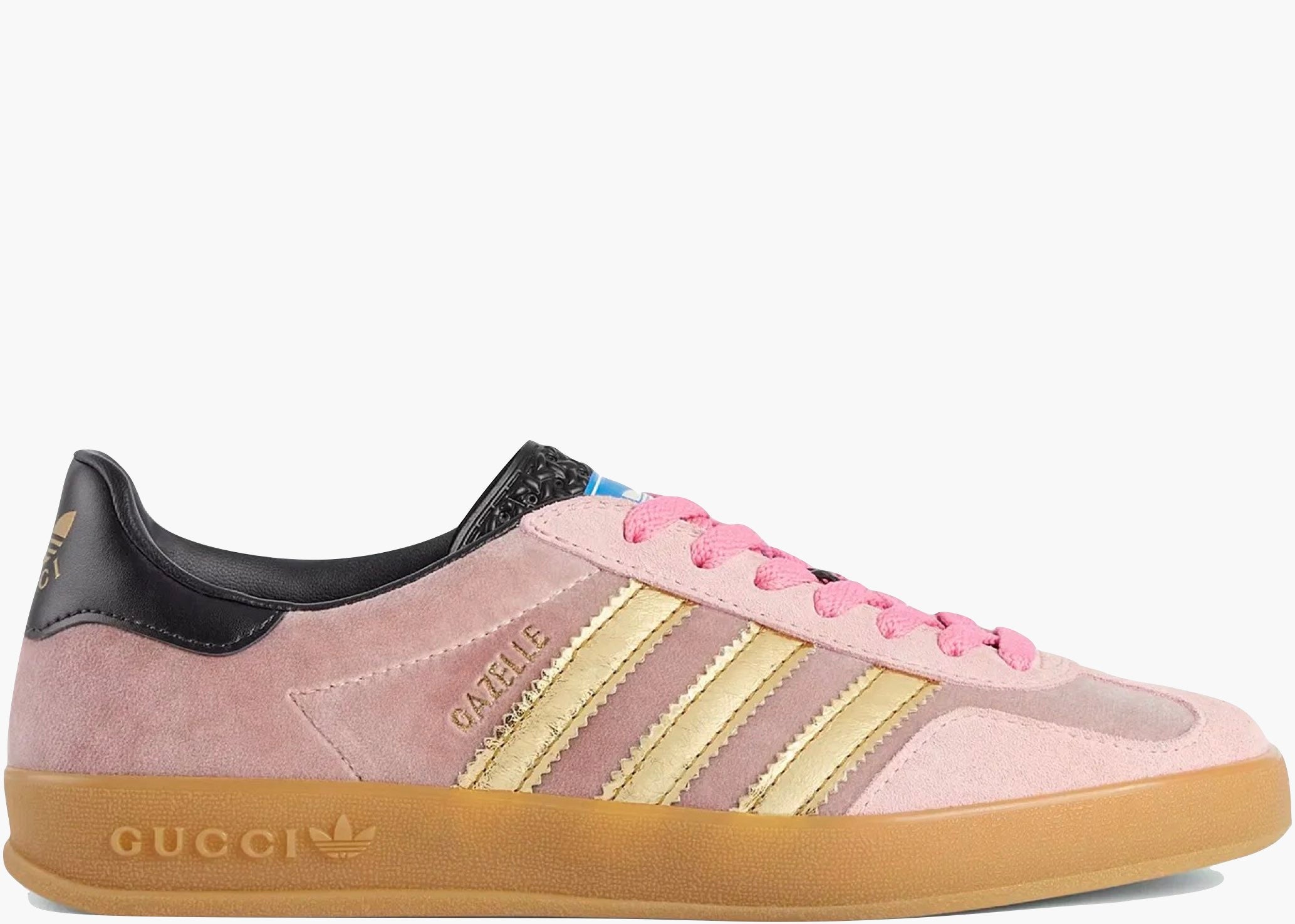 Adidas x Gucci Gazelle Pink Velvet 707864 FAAQX 5741 Hype Clothinga Limited Edition