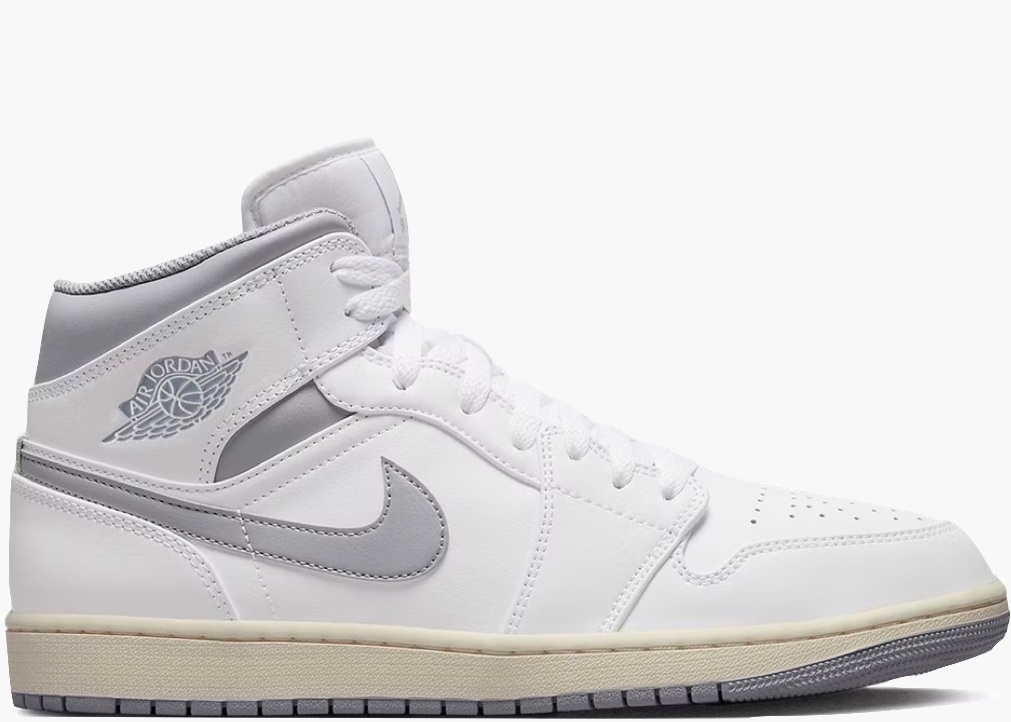 Air Jordan 1 Mid Neutral Grey Hype Clothinga Limited Edition