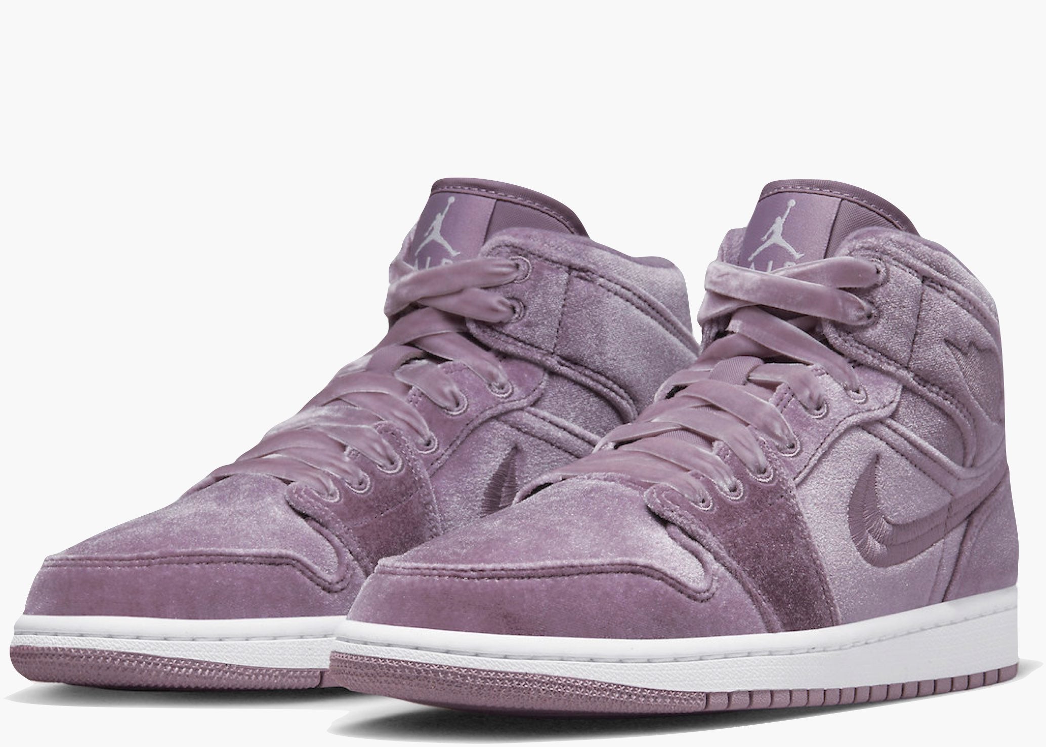Air Jordan 1 Mid SE Purple Velvet (W) Hype Clothinga Limited Edition