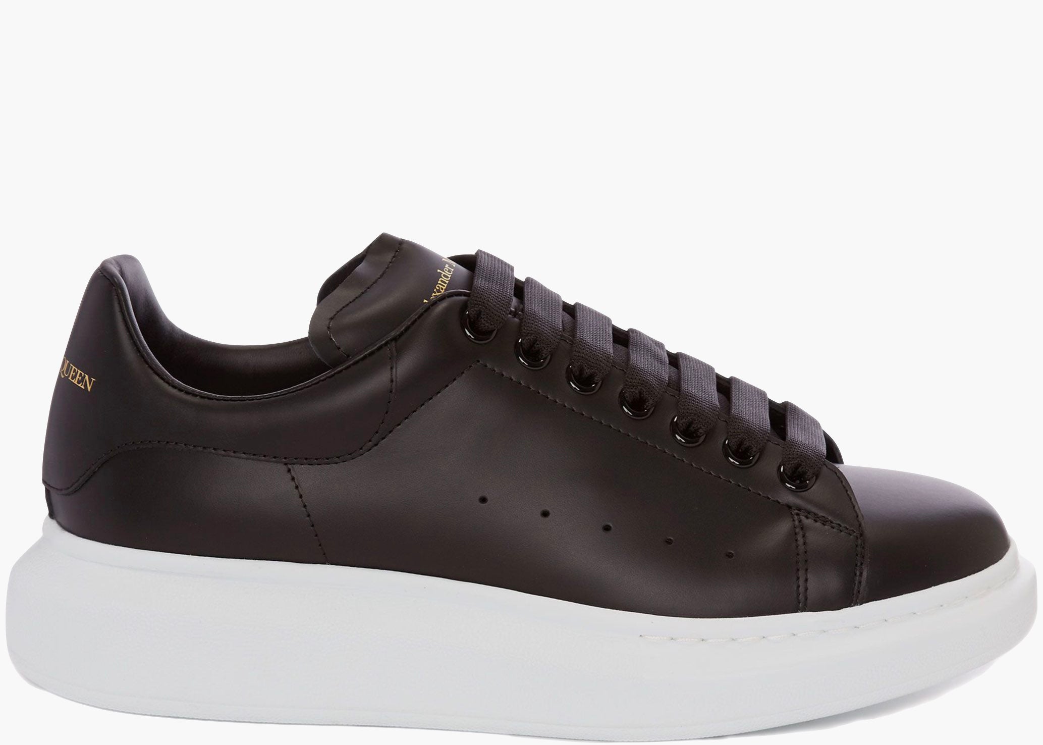Alexander McQueen Oversized Black White Sole
