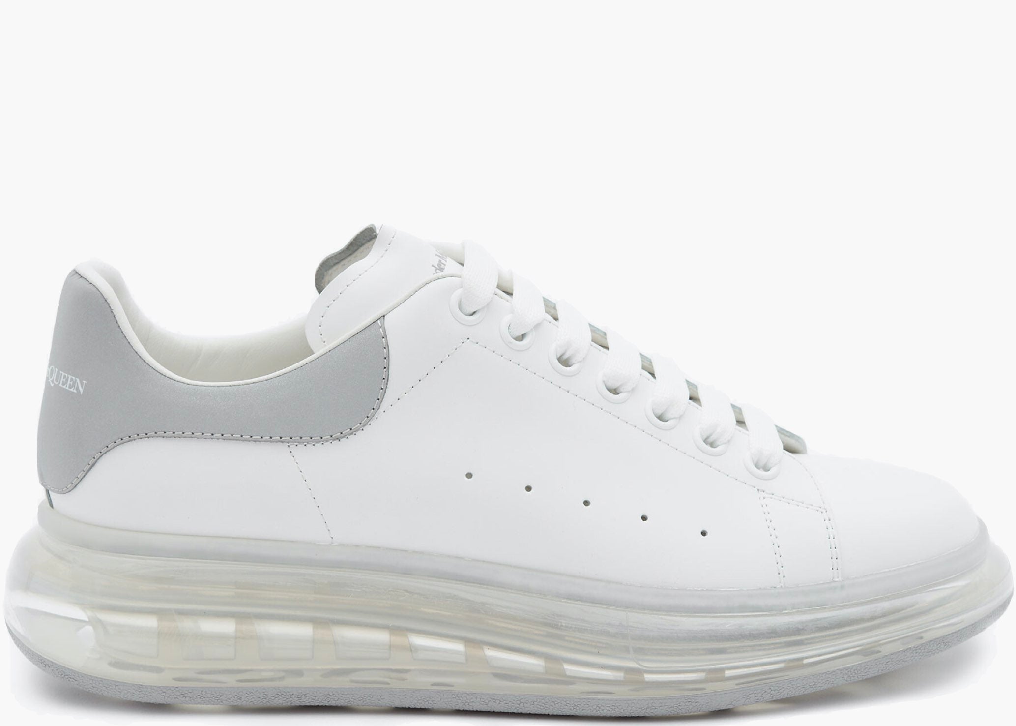 Alexander McQueen Oversized Grey Clear Sole
