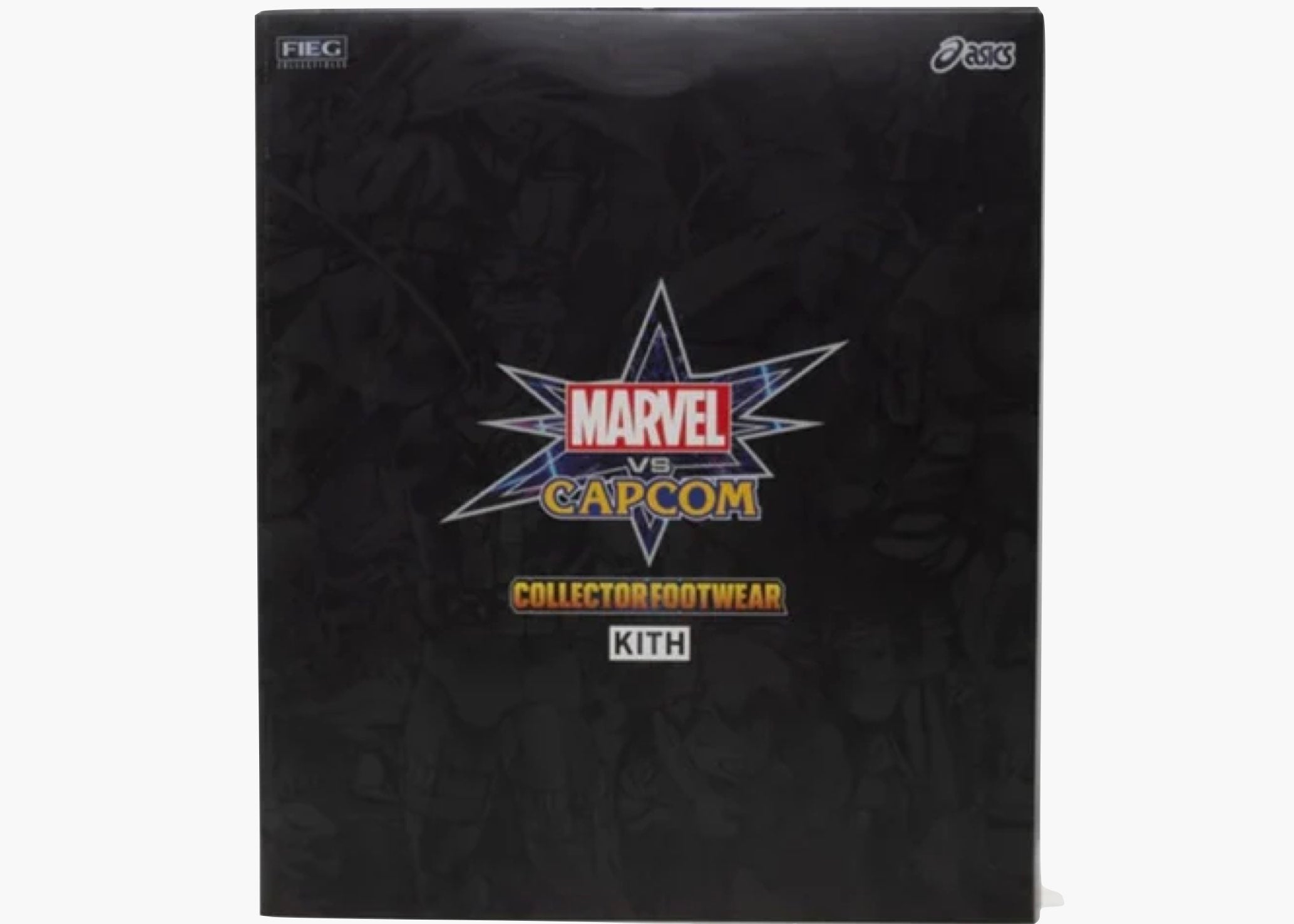 Asics Gel Kayano 121 Kith Marvel vs Capcom Captain America vs Guile Sealed Box Comic Included AGK121KMCCAGSBCI hype clothinga limited edition