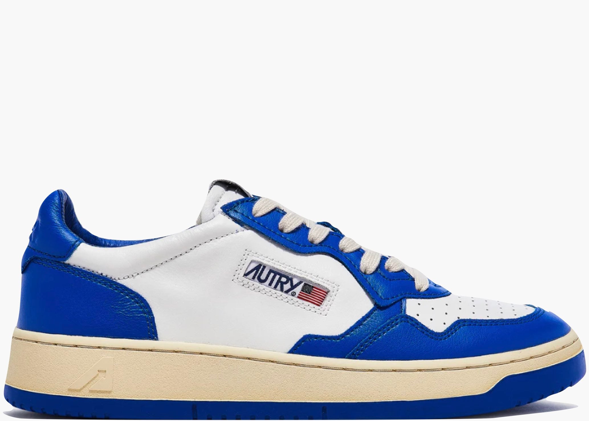 Autry Medalist Leather Low Azure White  AULM-WB15 Hype Clothinga Limited Edition