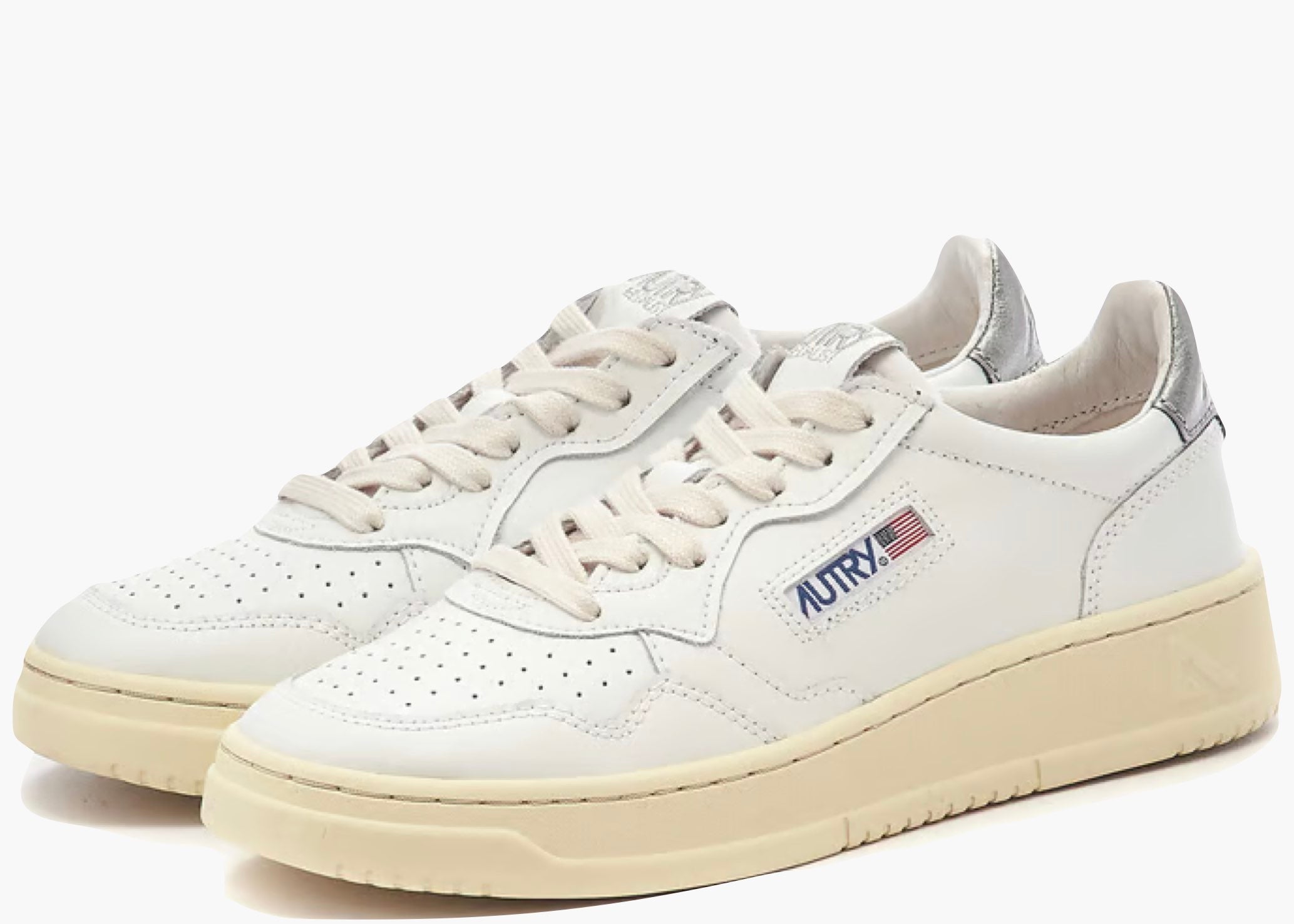Autry Medalist White Silver (W) AULWLL05 Hype Clothinga Limited Edition