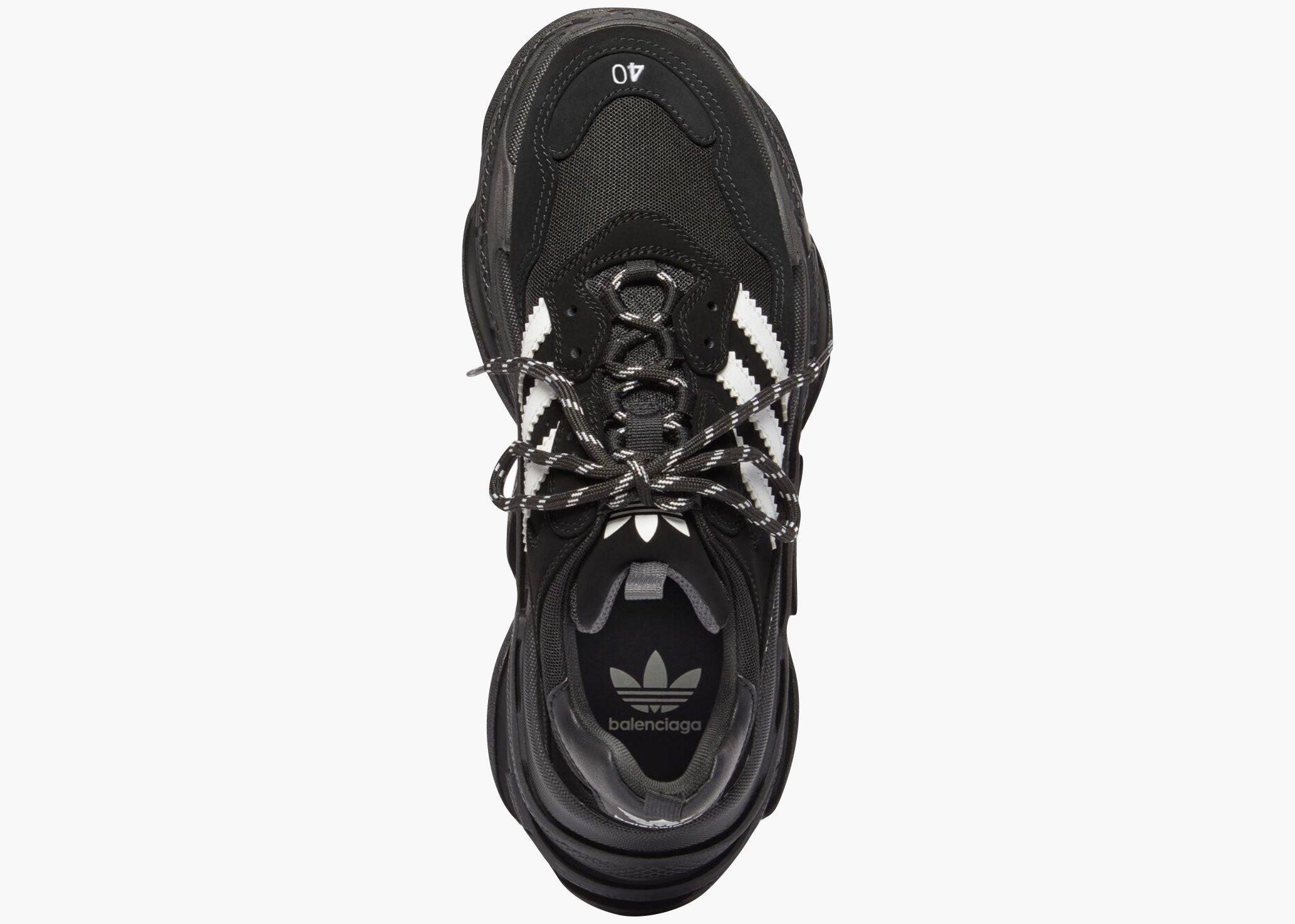 Balenciaga x adidas Triple S Black White 712821W2ZB21090 Hype Clothinga Limited Edition
