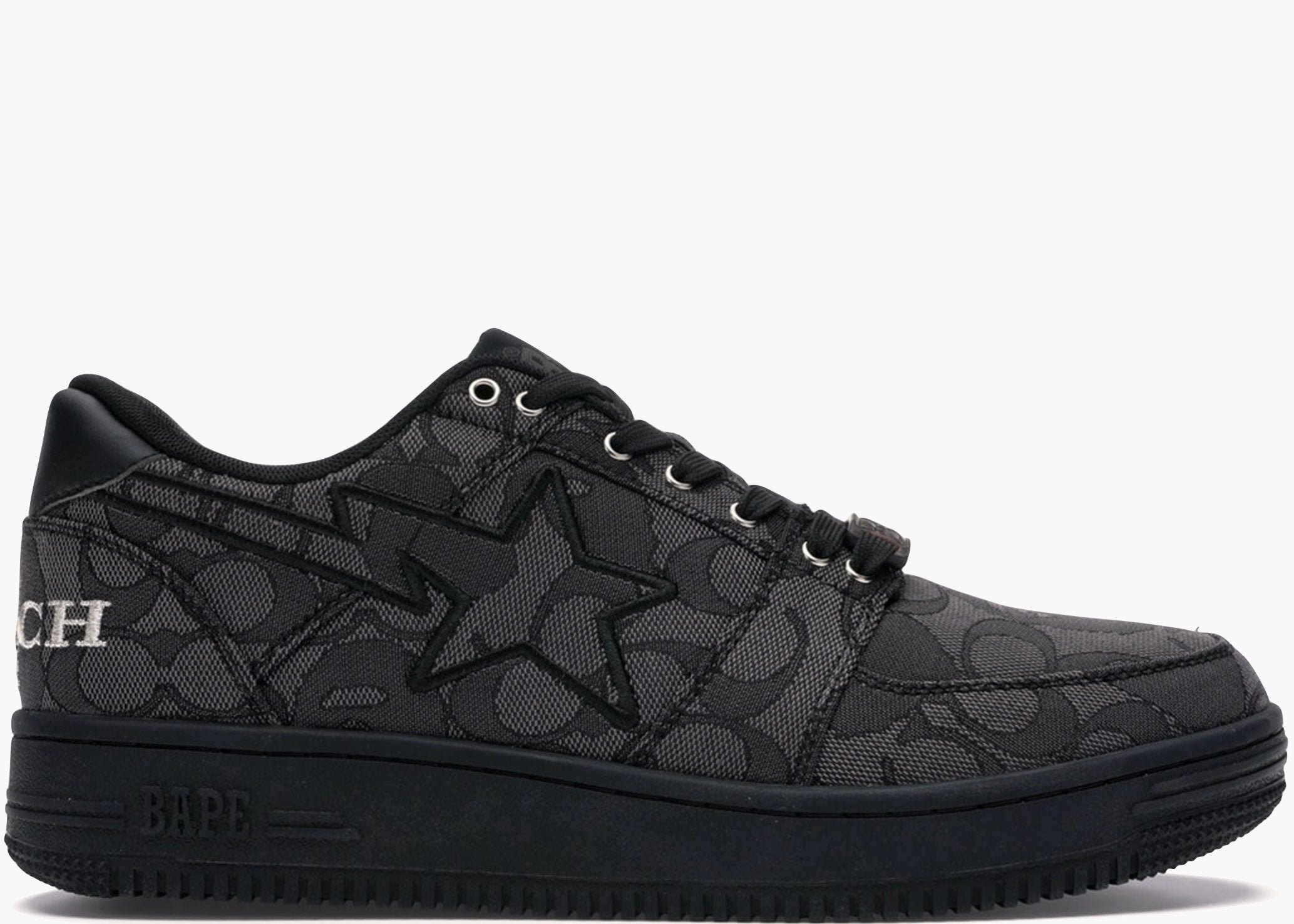 Bape Sta A Bathing Ape Coach Black 34858be3-0567-4d05-ba01-b5a7cef9e059 Hype Clothinga