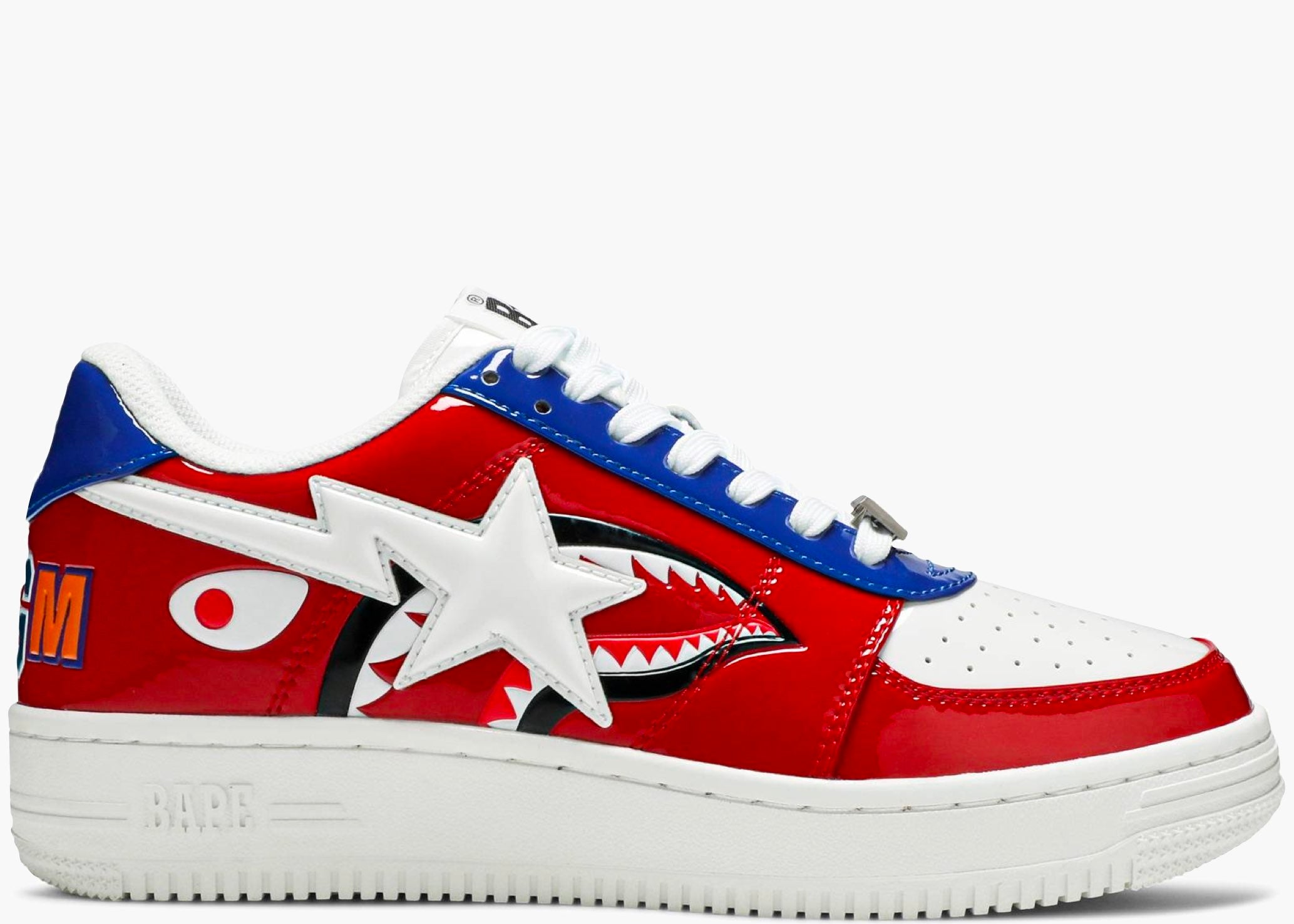 Bape Sta A Bathing Ape M2 20th Anniversary Patent Red fc47f58b Hype Clothinga