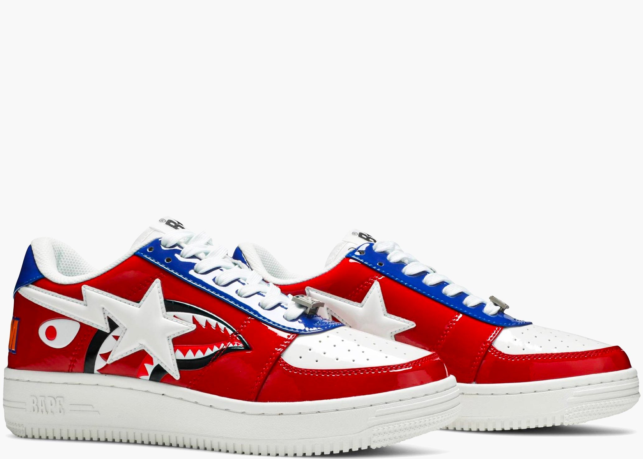 Bape Sta A Bathing Ape M2 20th Anniversary Patent Red fc47f58b Hype Clothinga