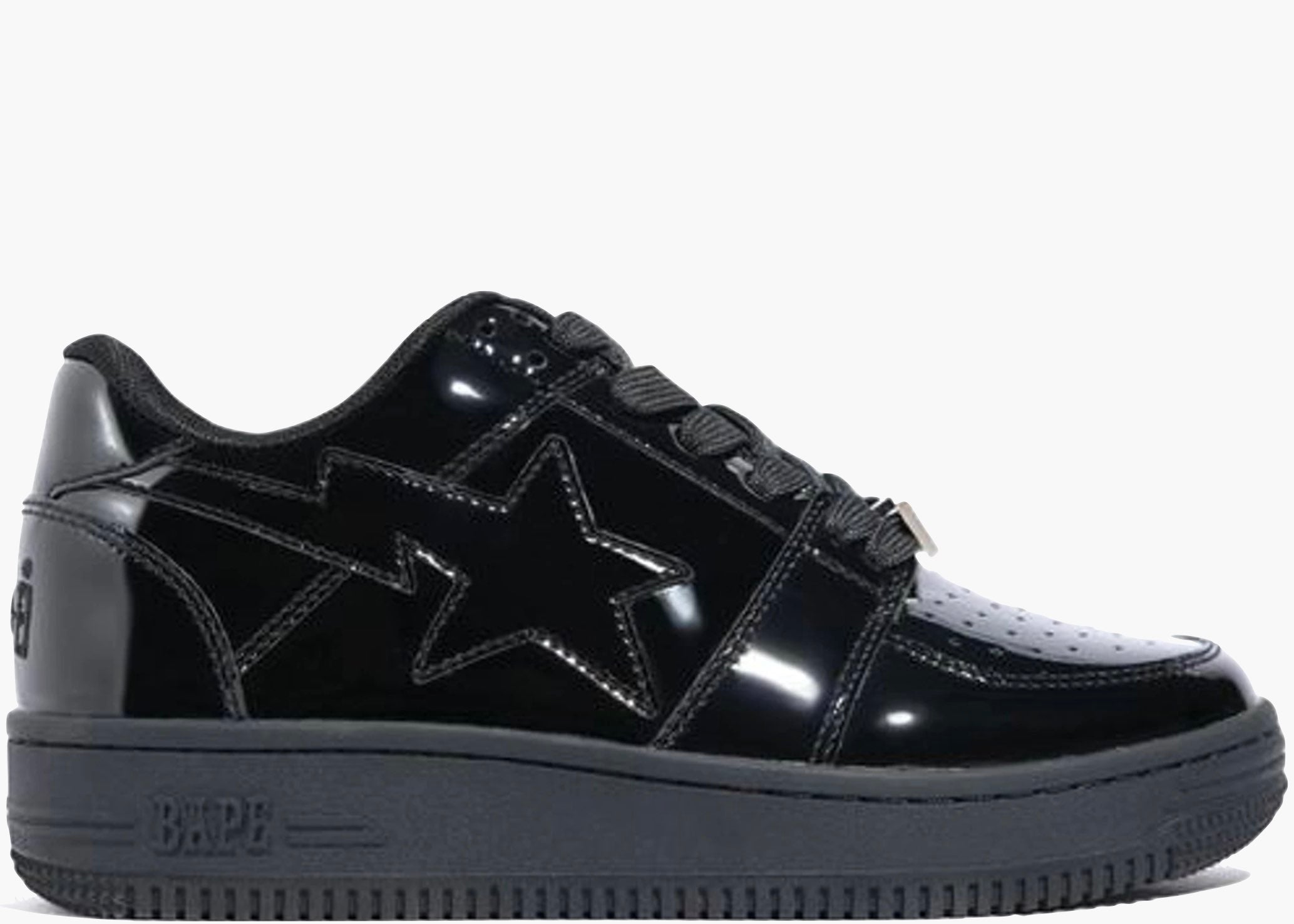 Bape Sta A Bathing Ape Patent Black