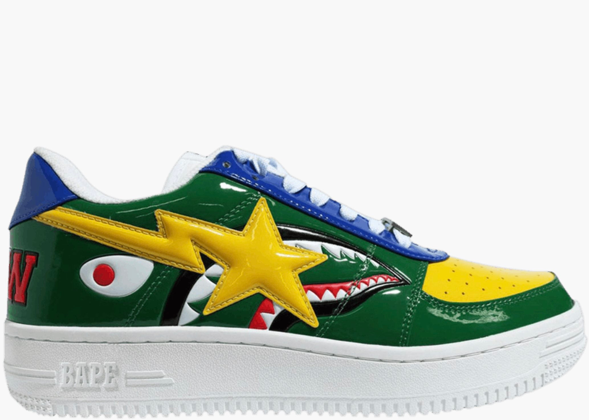 Bape Sta A Bathing M2 20th Anniversary Patent Green 6580dc73-cd61-477d-8173-04c63172f9b6 Hype Clothinga