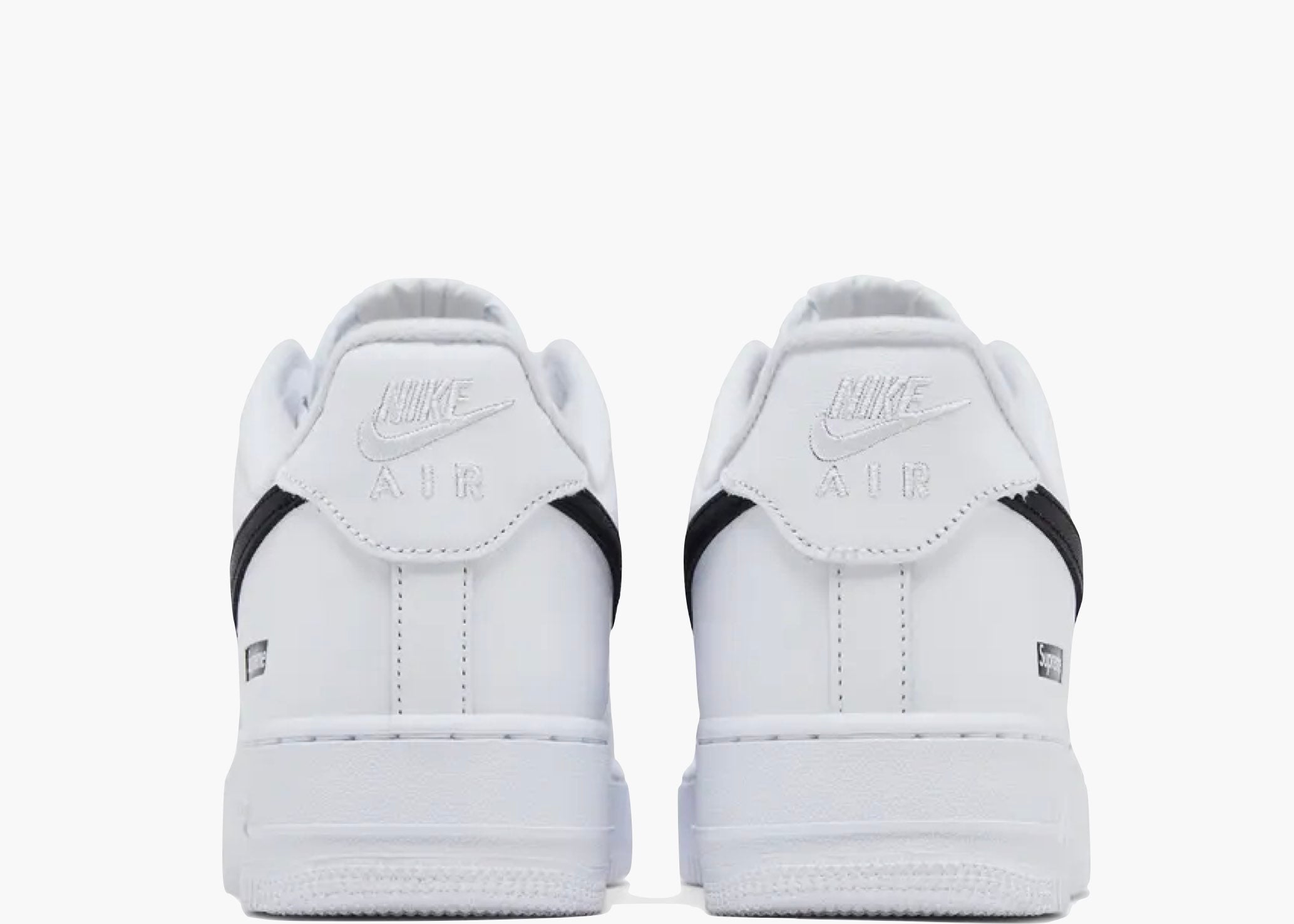 Nike Air Force 1 Low Supreme White Black CU9225-102 Hype Clothinga Limited Edition
