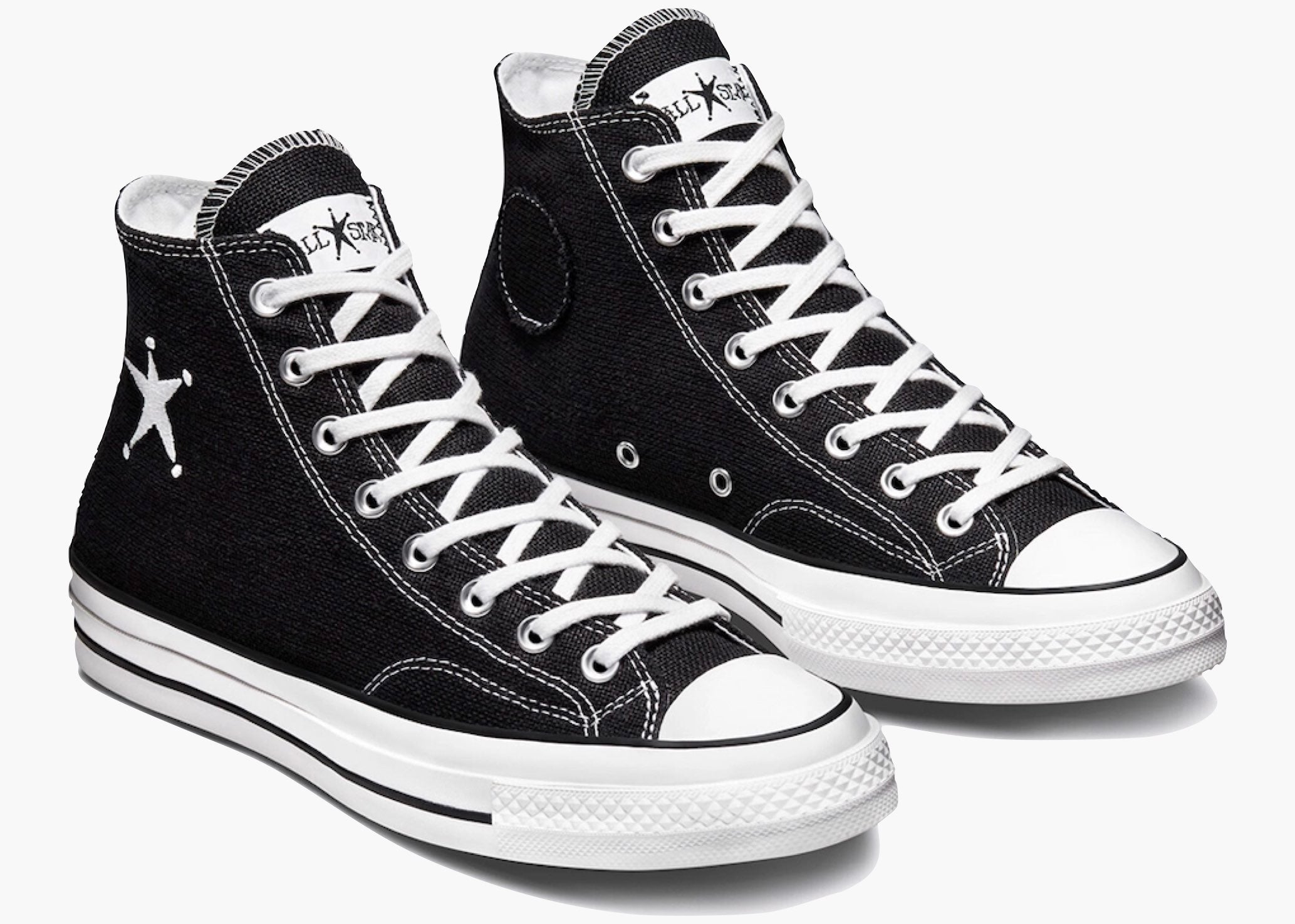 Converse Chuck Taylor All-Star 70 Hi Stussy Black Hype Clothinga Limited Edition