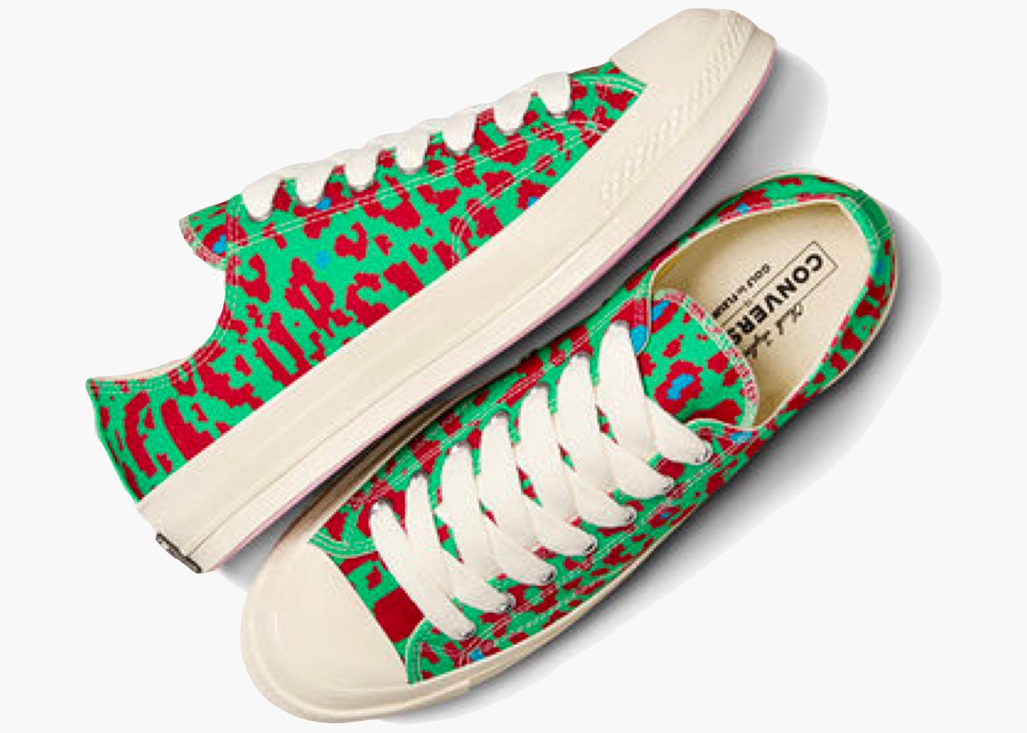 Converse Chuck Taylor All-Star 70 Ox Golf Le Fleur Digital Leopard Green  A08167C Hype Clothinga Limited Edition