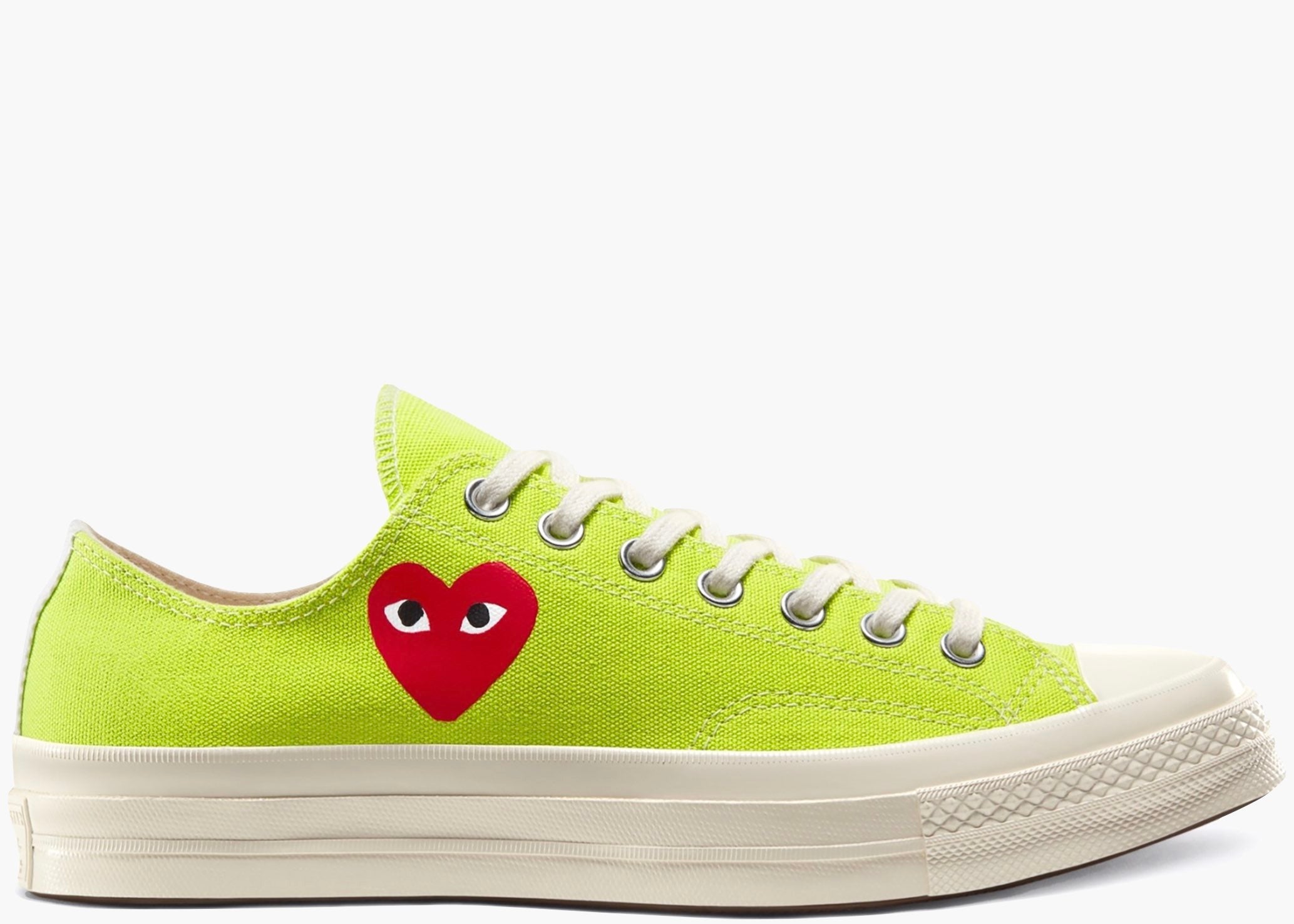Converse Chuck Taylor All-Star 70s Comme des Garcons Play Bright Green . hype Clothinga