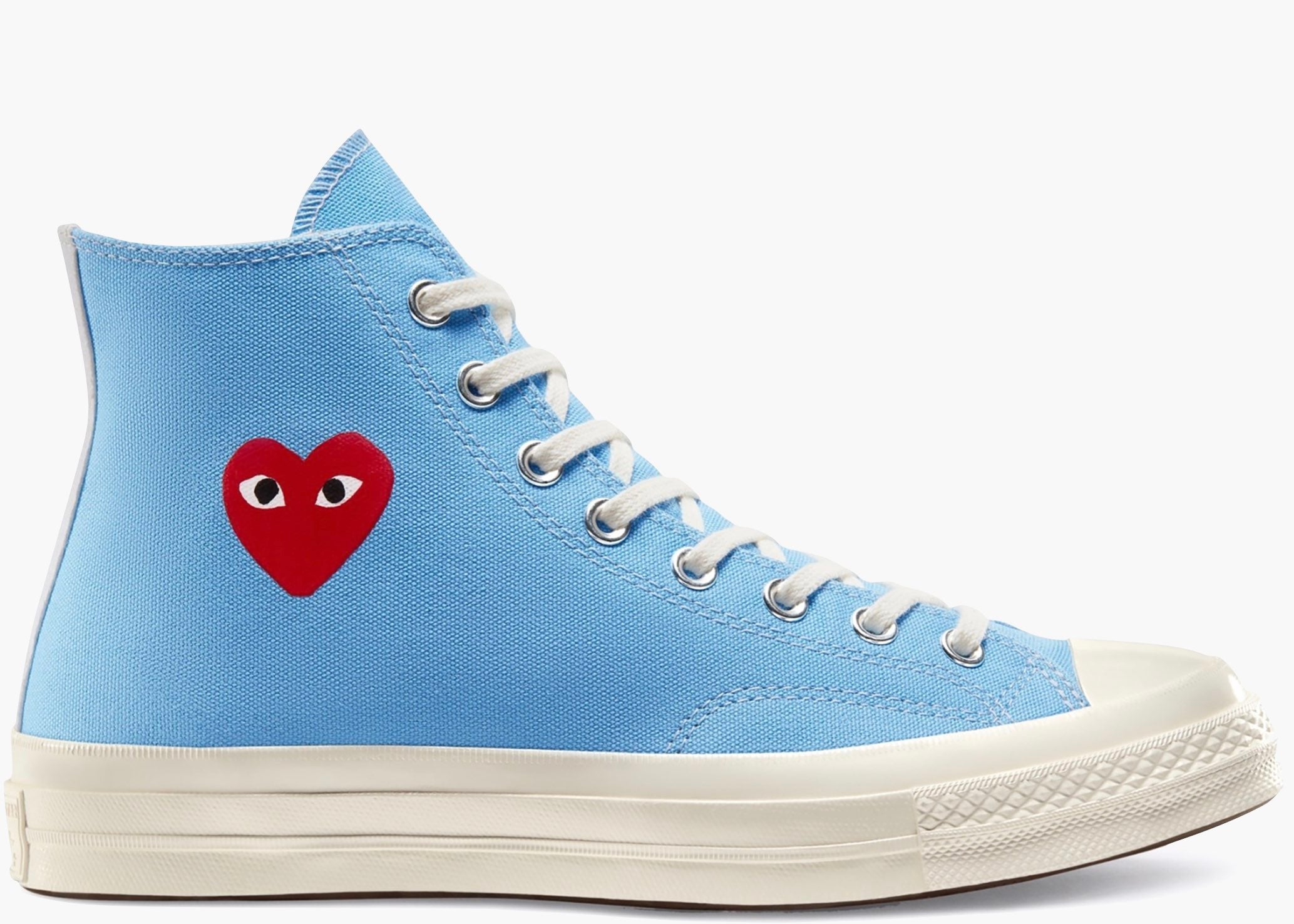 Converse Chuck Taylor All-Star 70s Hi Comme des Garcons Play Bright Blue