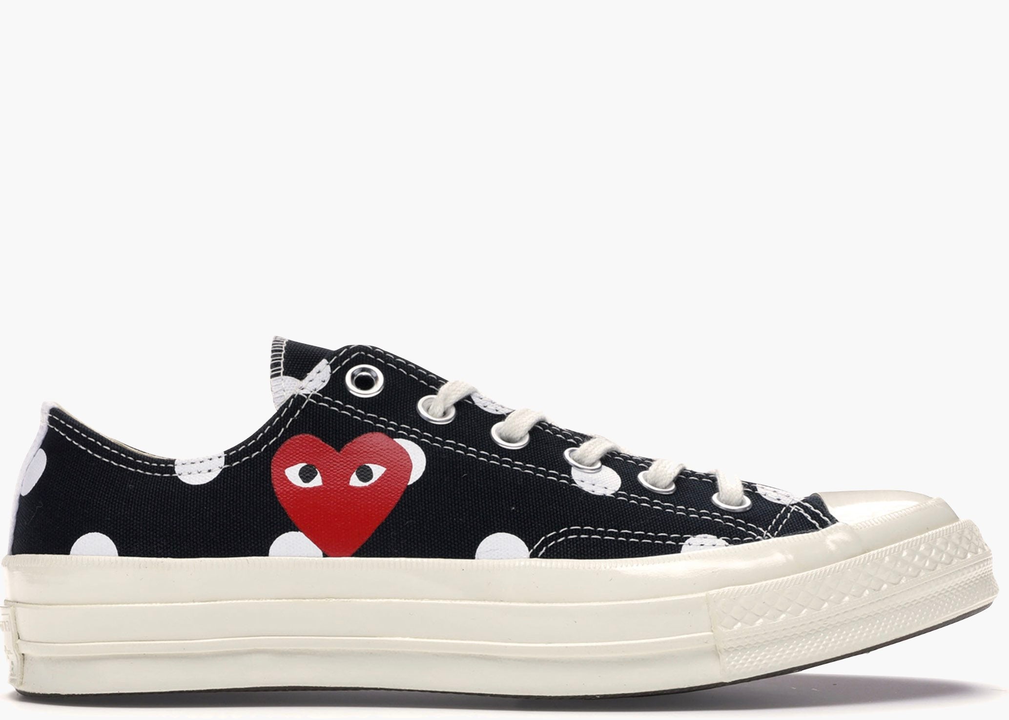 Converse Chuck Taylor All-Star 70s Comme des Garcons PLAY Polka Dot Black