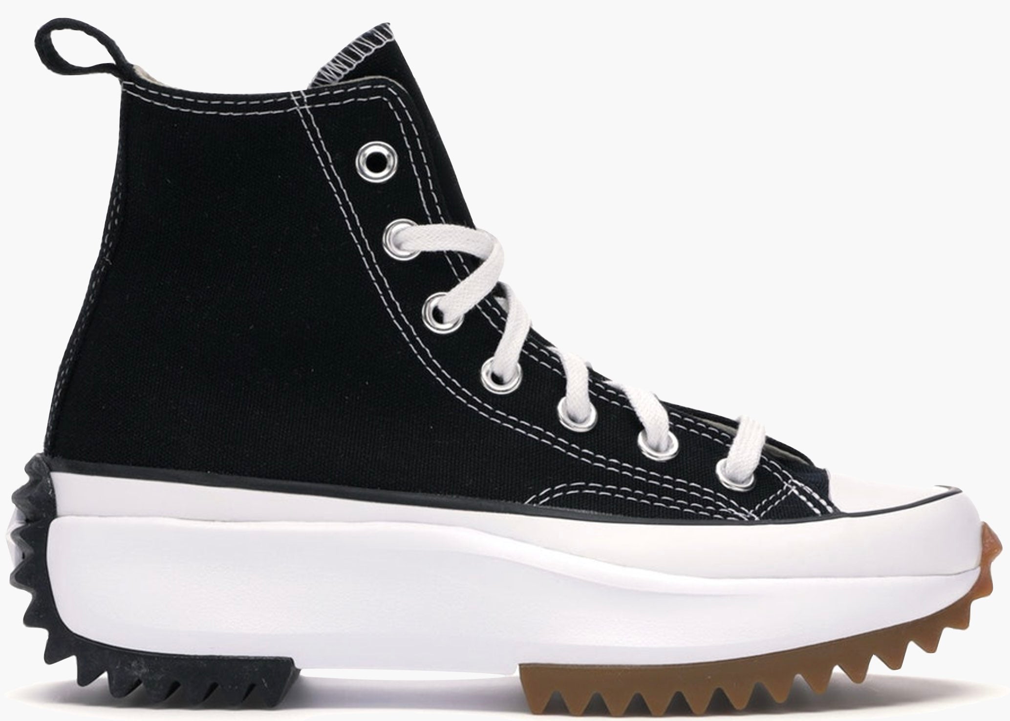 Converse Run Star Hike Hi Black White Gum