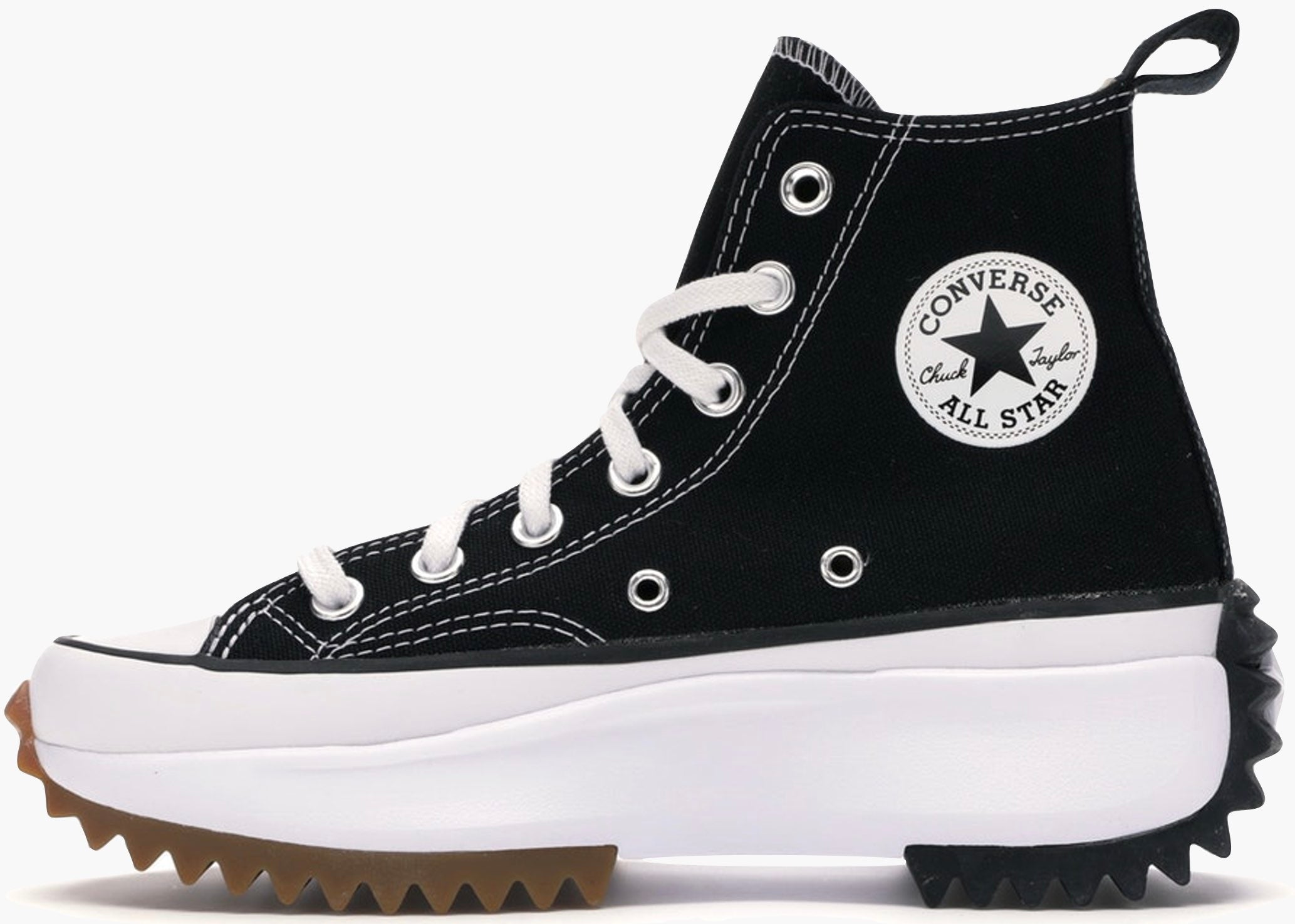 Converse Run Star Hike Hi Black White Gum