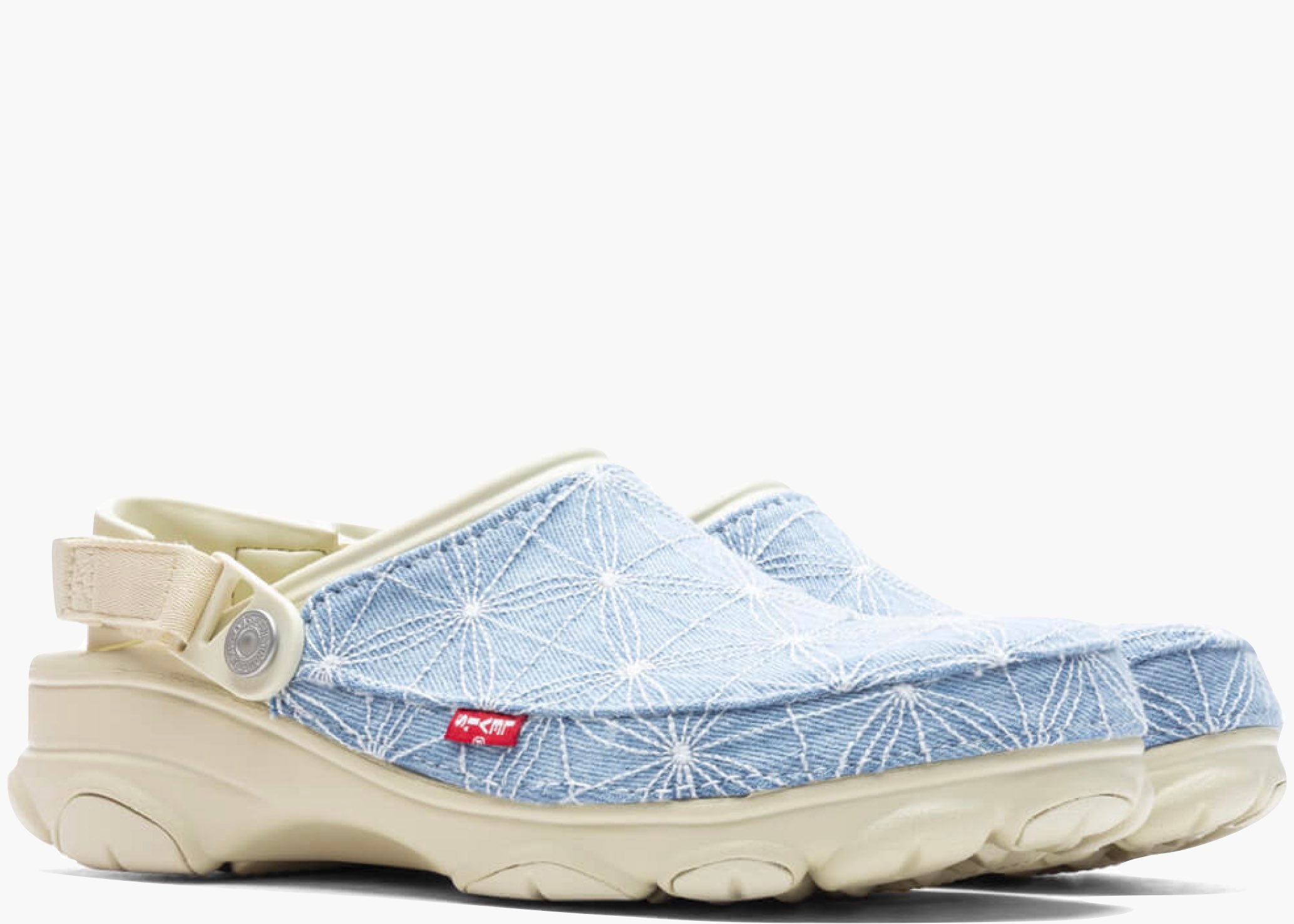 Crocs Classic All-Terrain Clog Levi's Sashiko Light Wash 208917-2Y2 Hype Clothinga Limited Edition