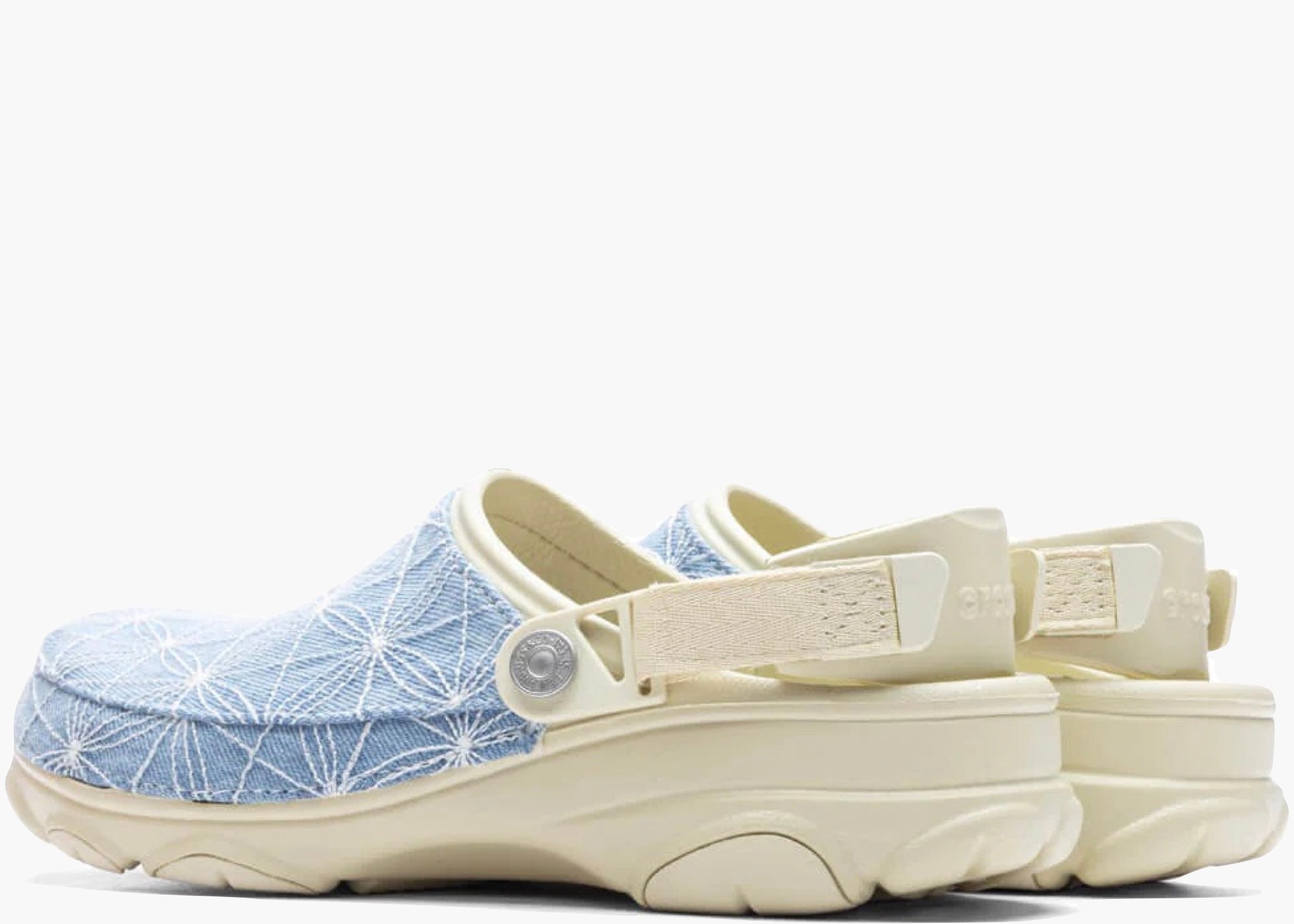 Crocs Classic All-Terrain Clog Levi's Sashiko Light Wash 208917-2Y2 Hype Clothinga Limited Edition