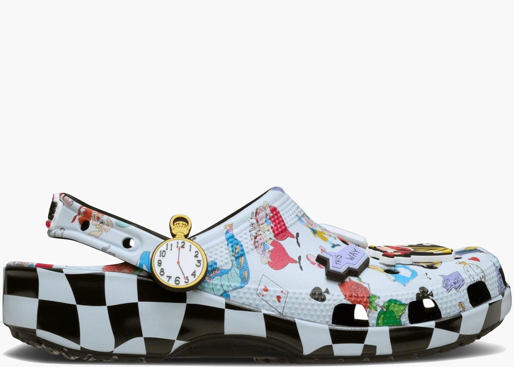 Crocs Classic Clog Disney Alice in Wonderland Print 211192-90H Hype Clothinga Limited Edition