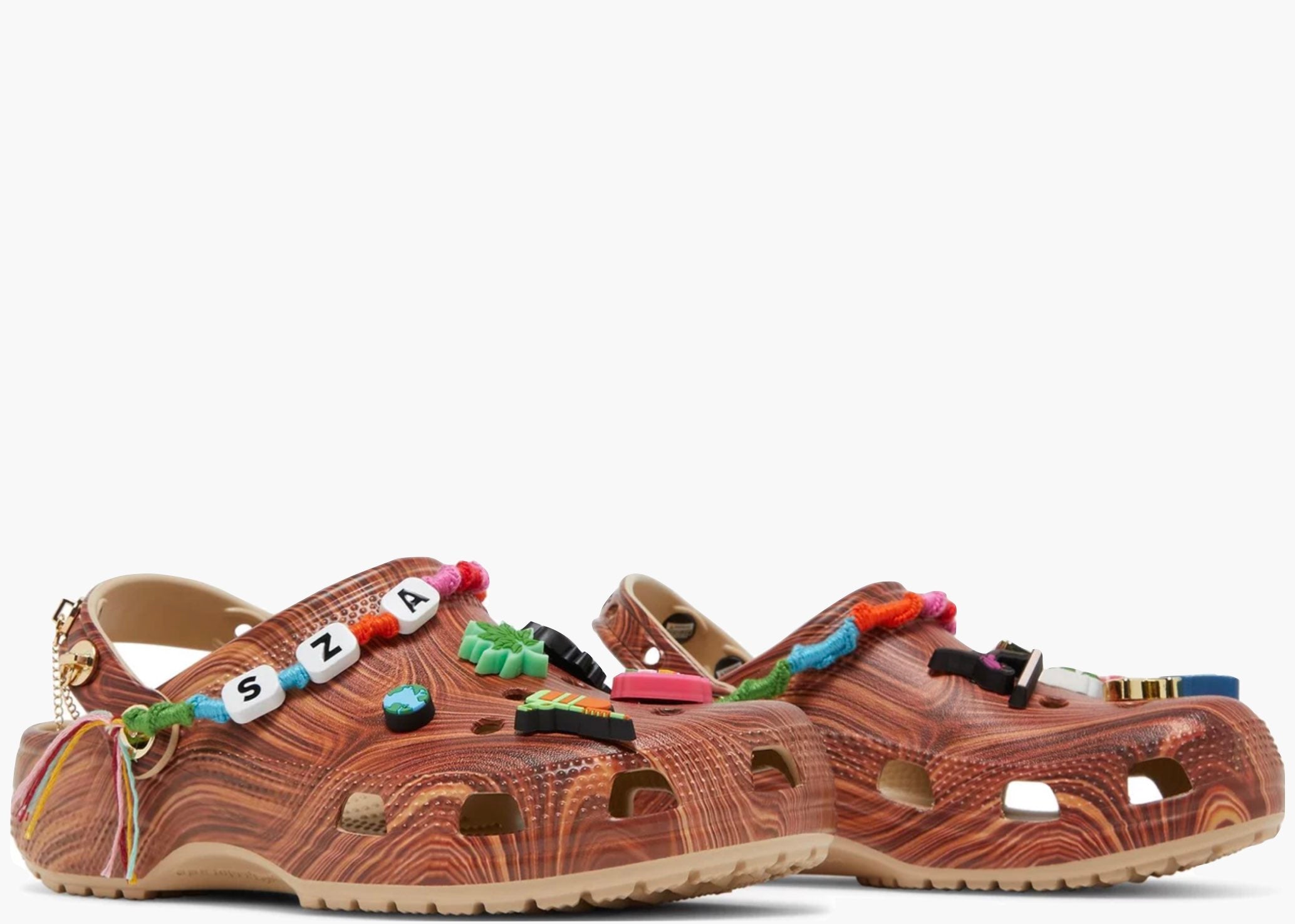 Crocs Classic Clog SZA Wood Grain 207390-90H Hype Clothinga Limited Edition