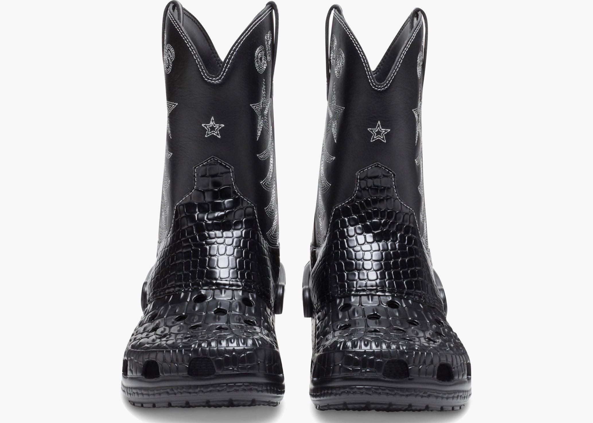 Crocs Classic Cowboy Boot Black 208695-001 Hype Clothinga Limited Edition