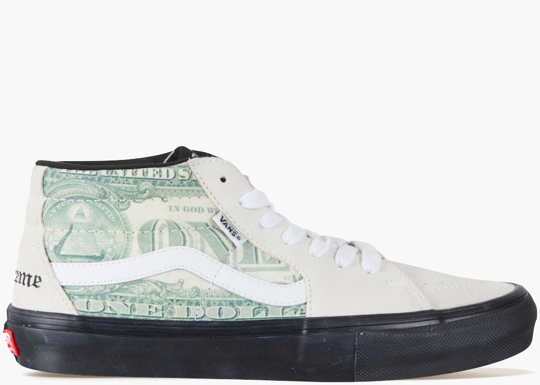 Vans Skate Grosso Mid Supreme Dollar Cream VSGMSDC Hype Clothinga Limited Edition