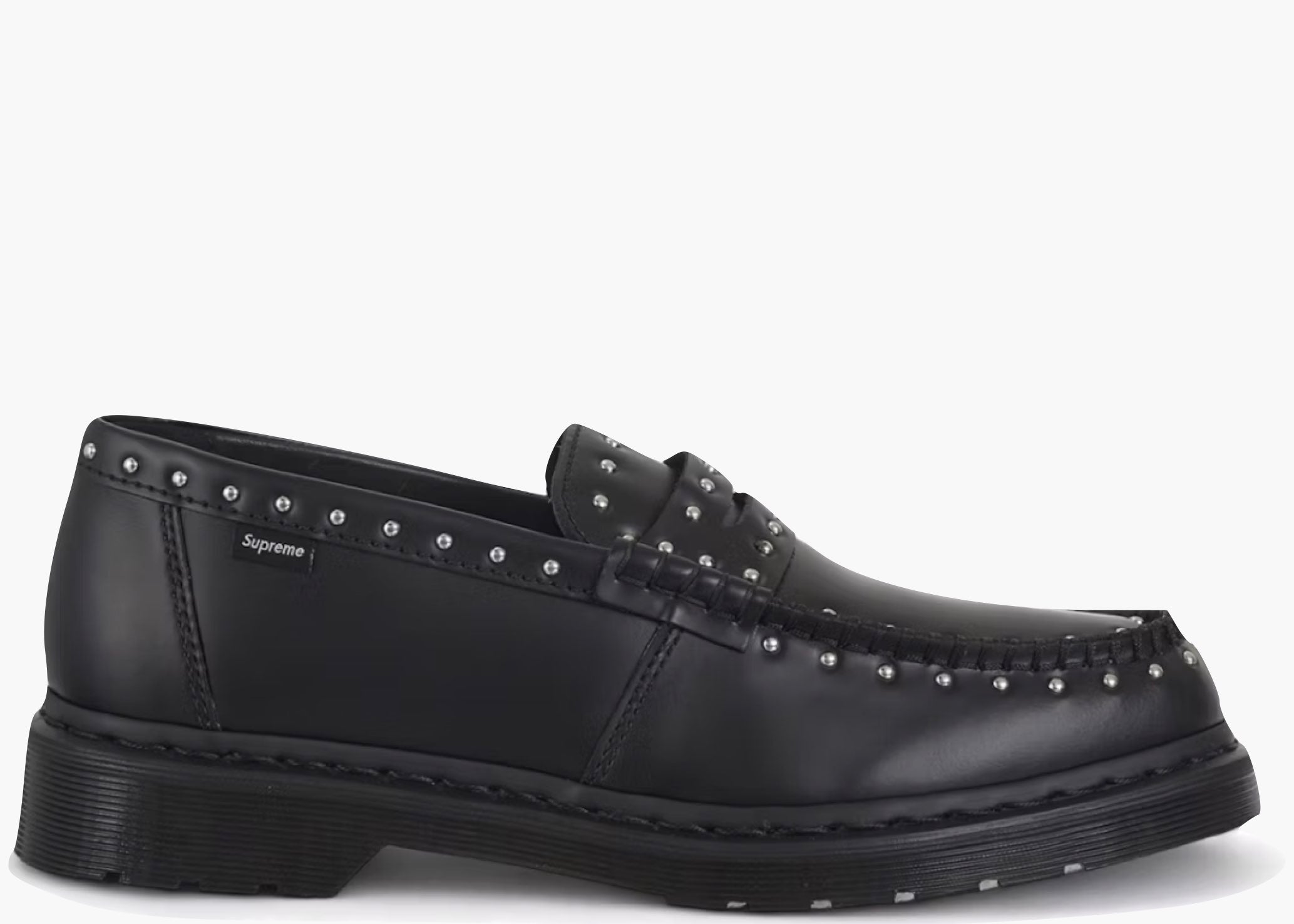 Dr. Martens Studded Penton Loafer Supreme Black DRMSPLSBL Hype Clothinga Limited Edition